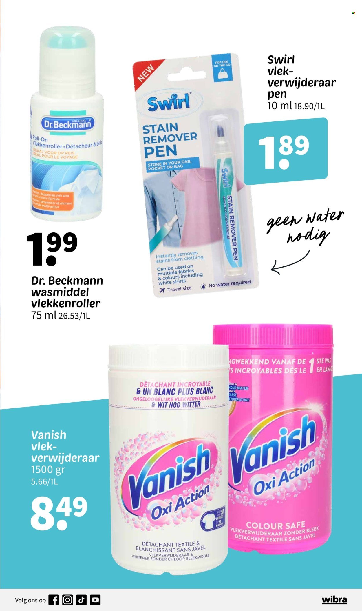 WIBRA folder - Week 2 schoonmaak