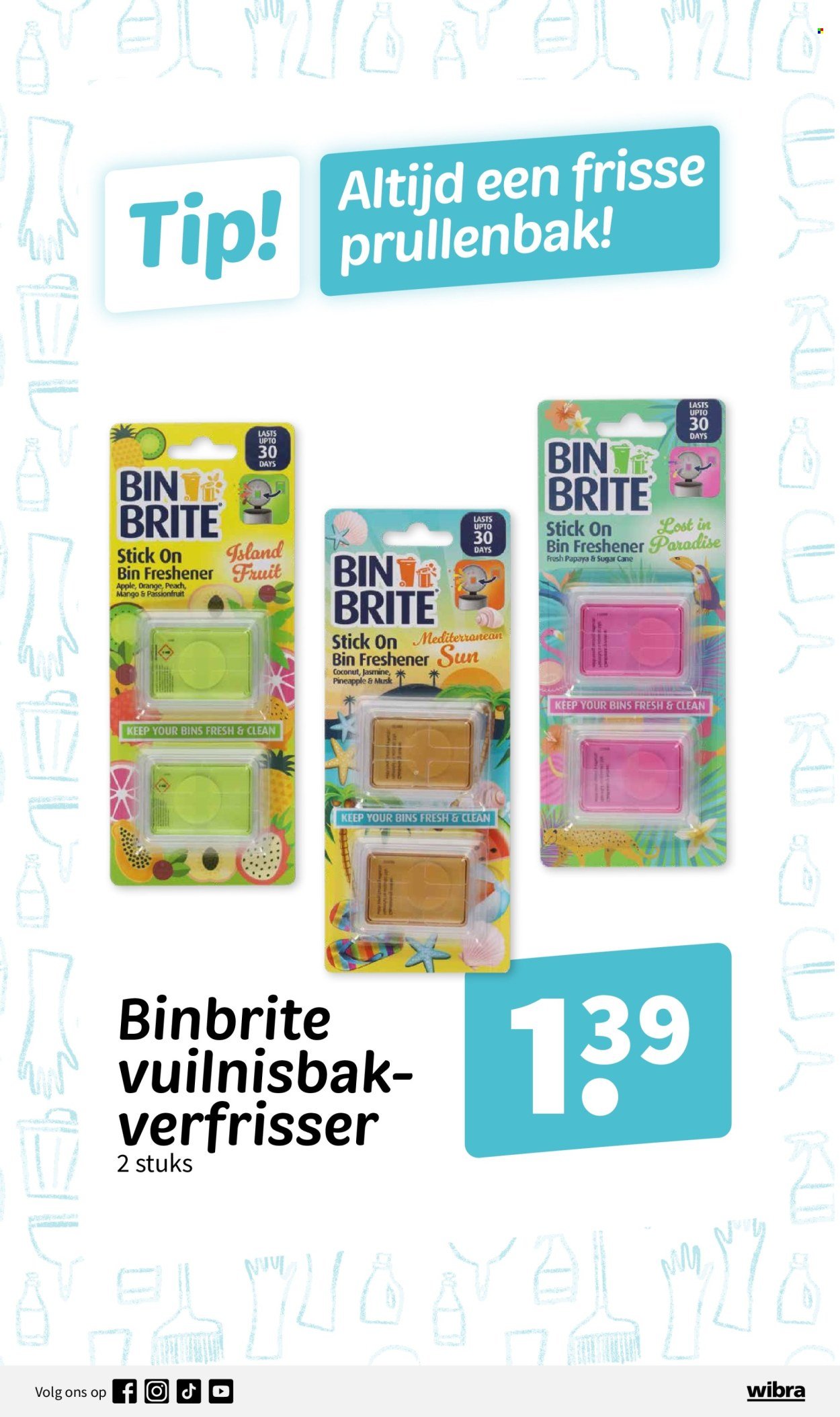 WIBRA folder - Week 2 schoonmaak