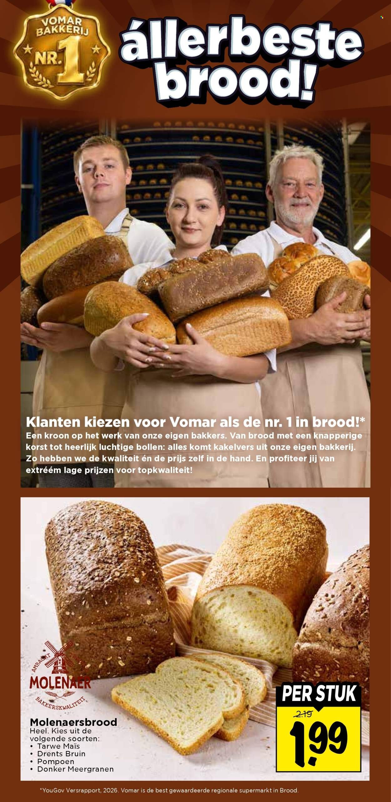 VOMAR folder - Van donderdag 29 oktober 2026