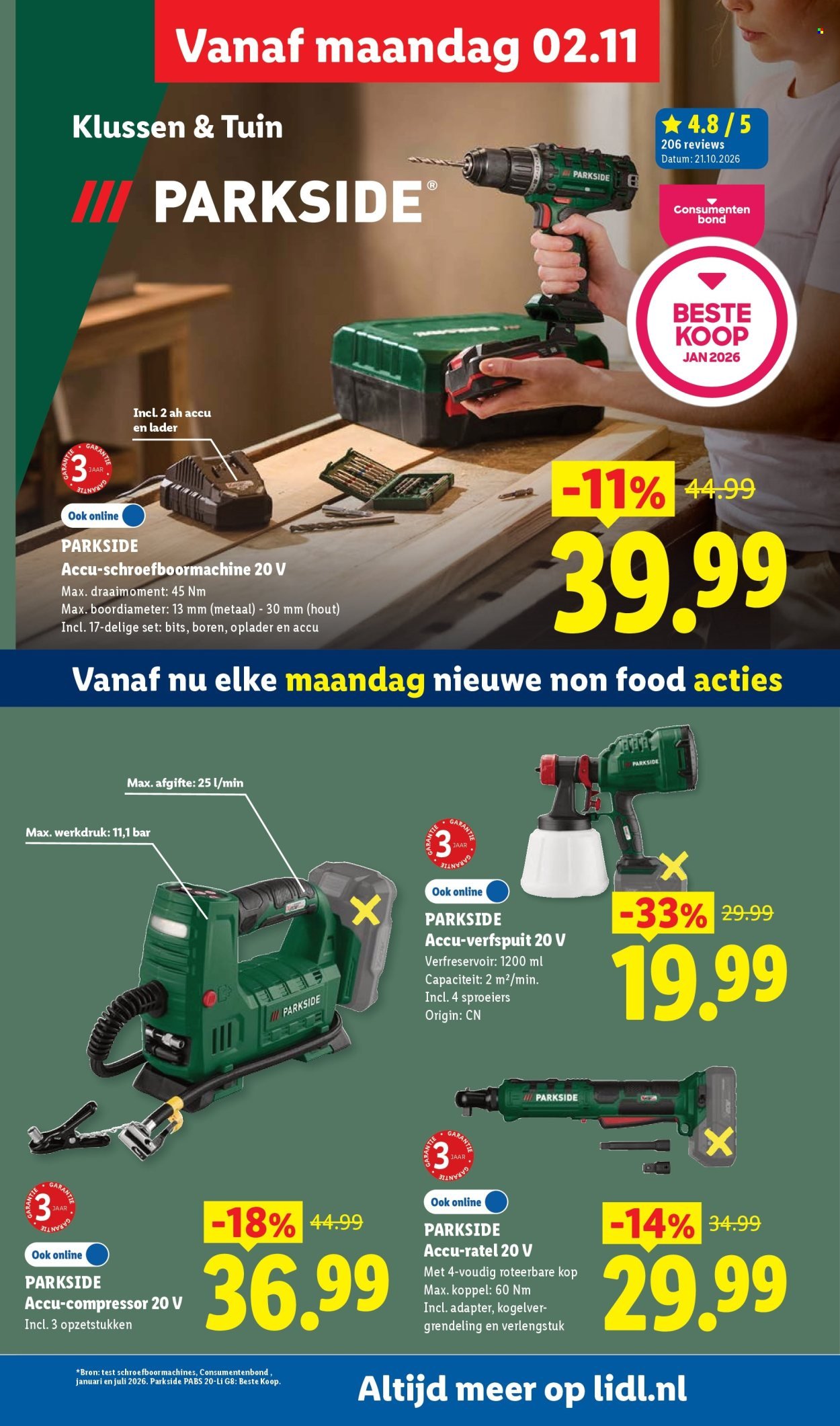 LIDL folder - Verrassend veel non-food!