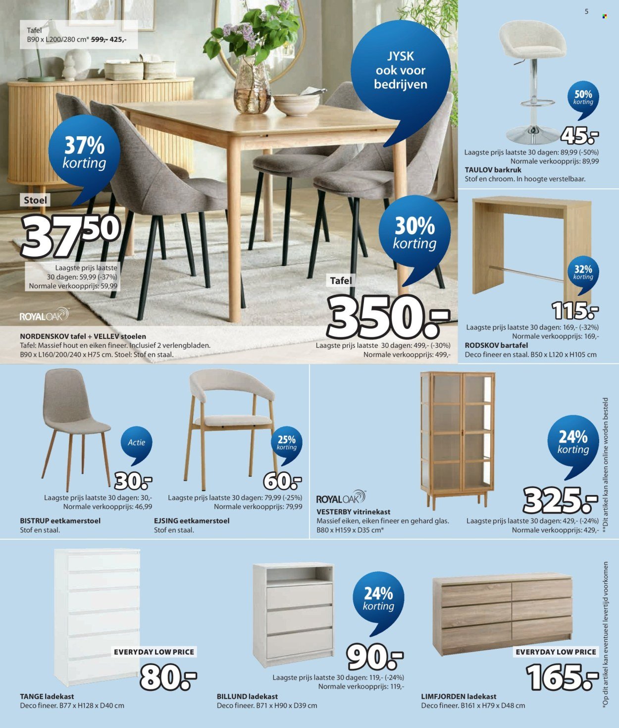 JYSK folder - Aanbieding van de week