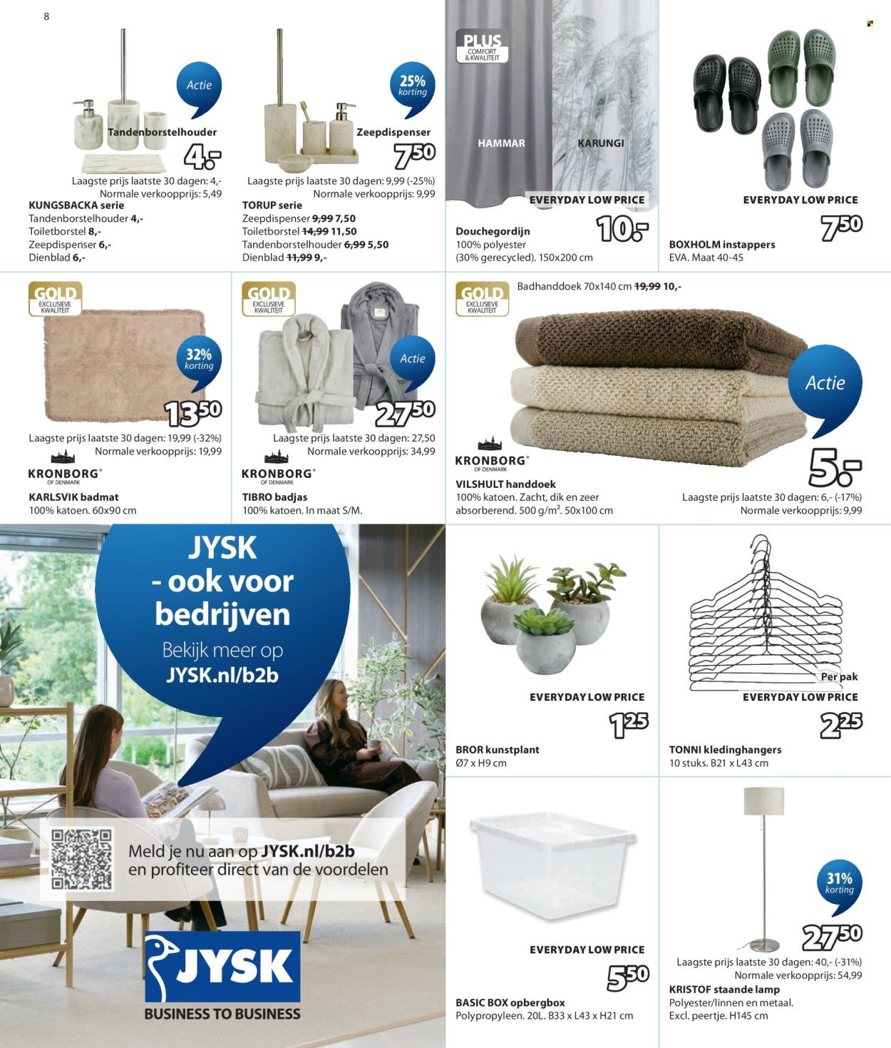 JYSK folder - Aanbieding van de week