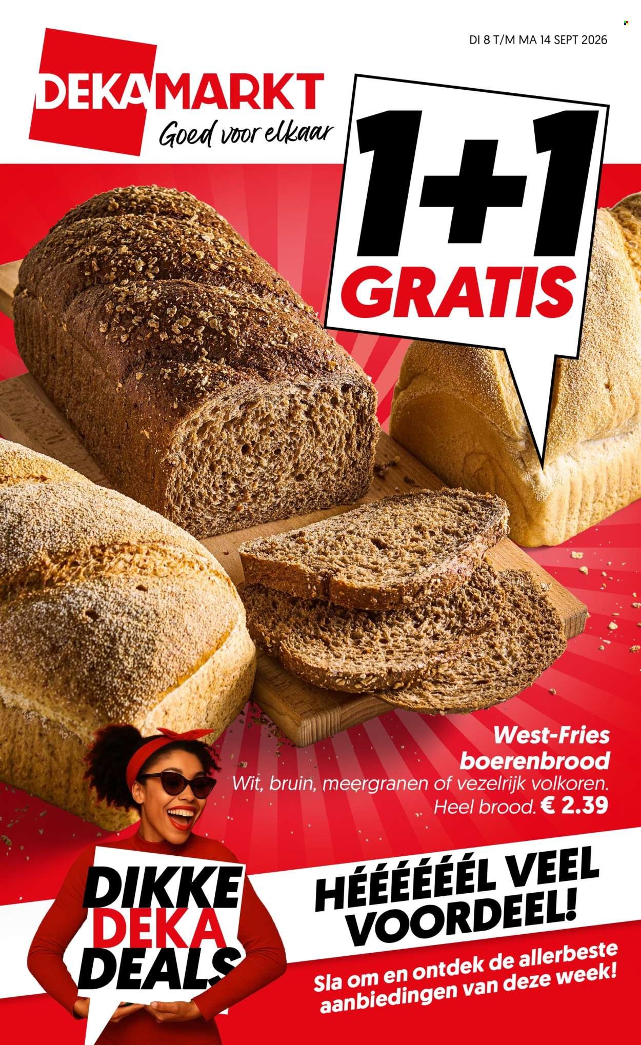 DEKAMARKT folder - Van dinsdag 8 september 2026