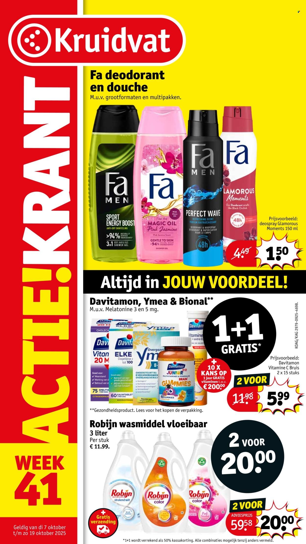 KRUIDVAT folder - Van dinsdag 7 oktober 2025 (2025-10-07 - 2025-10-19)