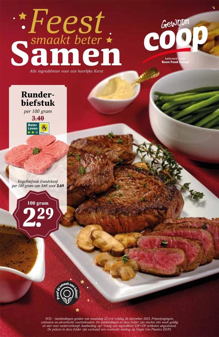 COOP folder - Van maandag 22 december 2025