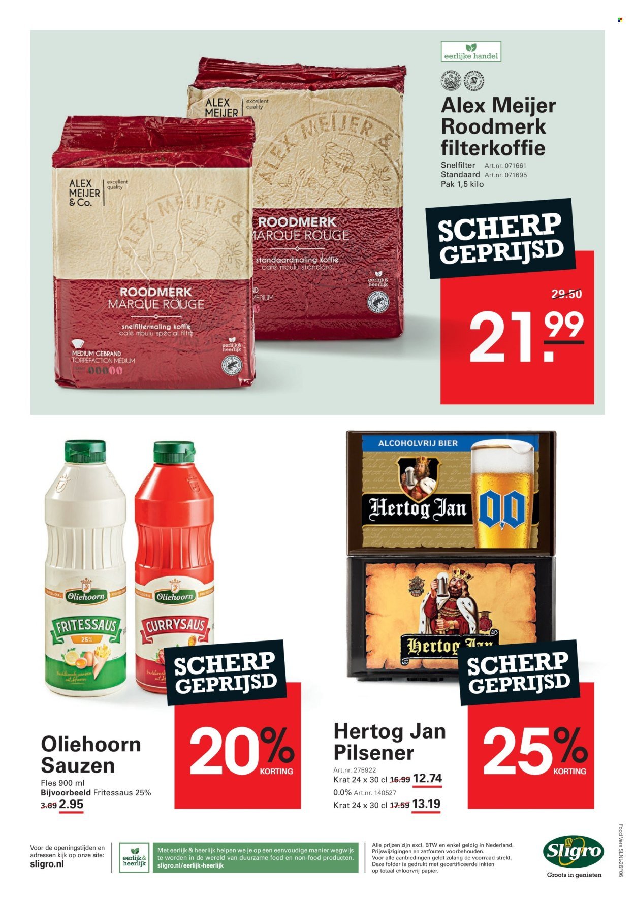 SLIGRO folder - Non-Food