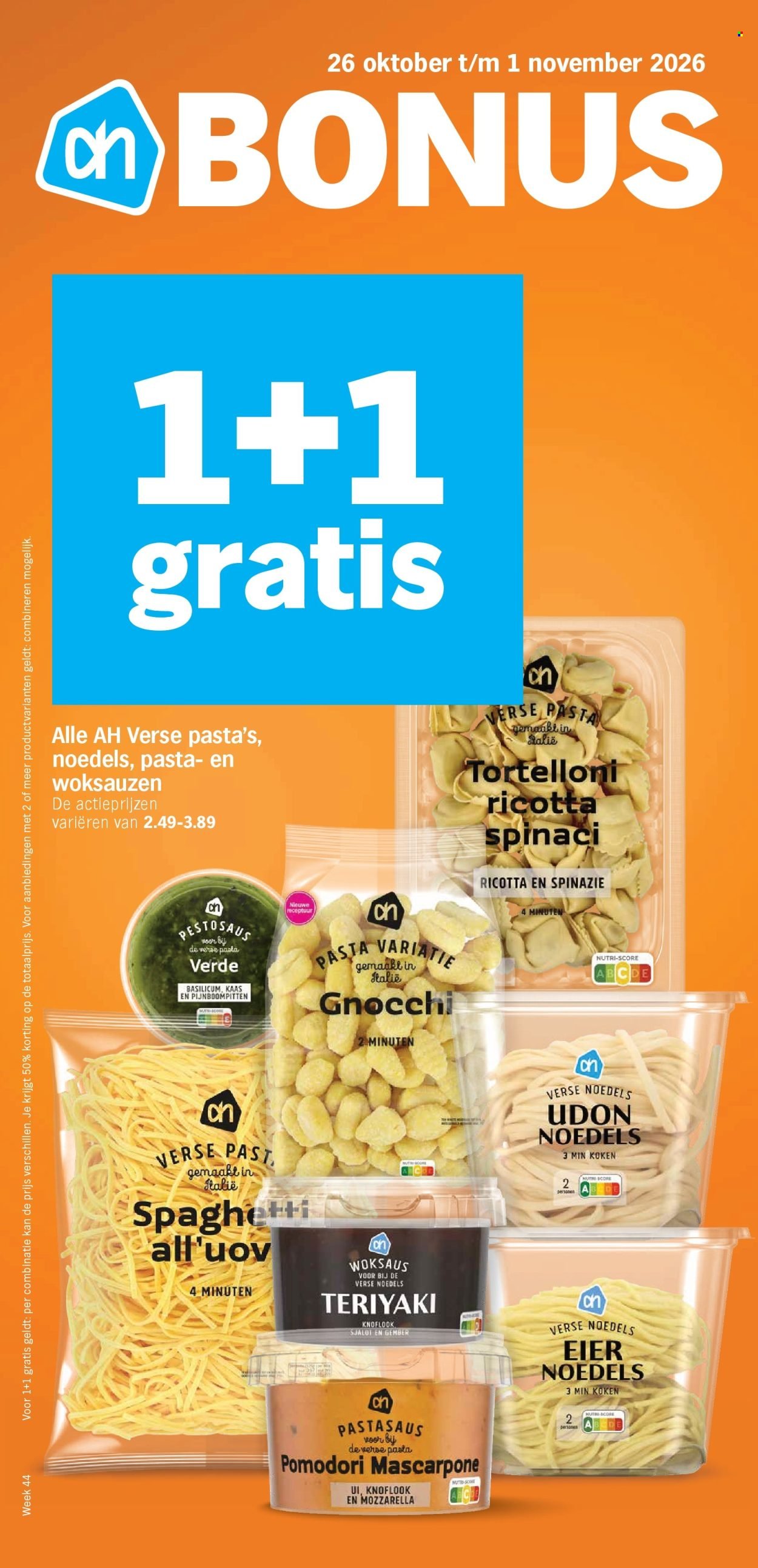 ALBERT HEIJN folder - Van maandag 26 oktober 2026