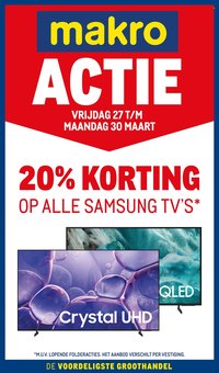 MAKRO folder - Actie Samsung
