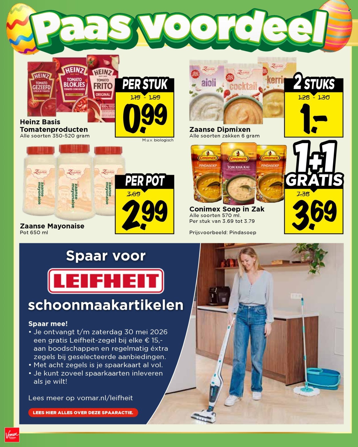 VOMAR folder - Van zondag 29 maart 2026