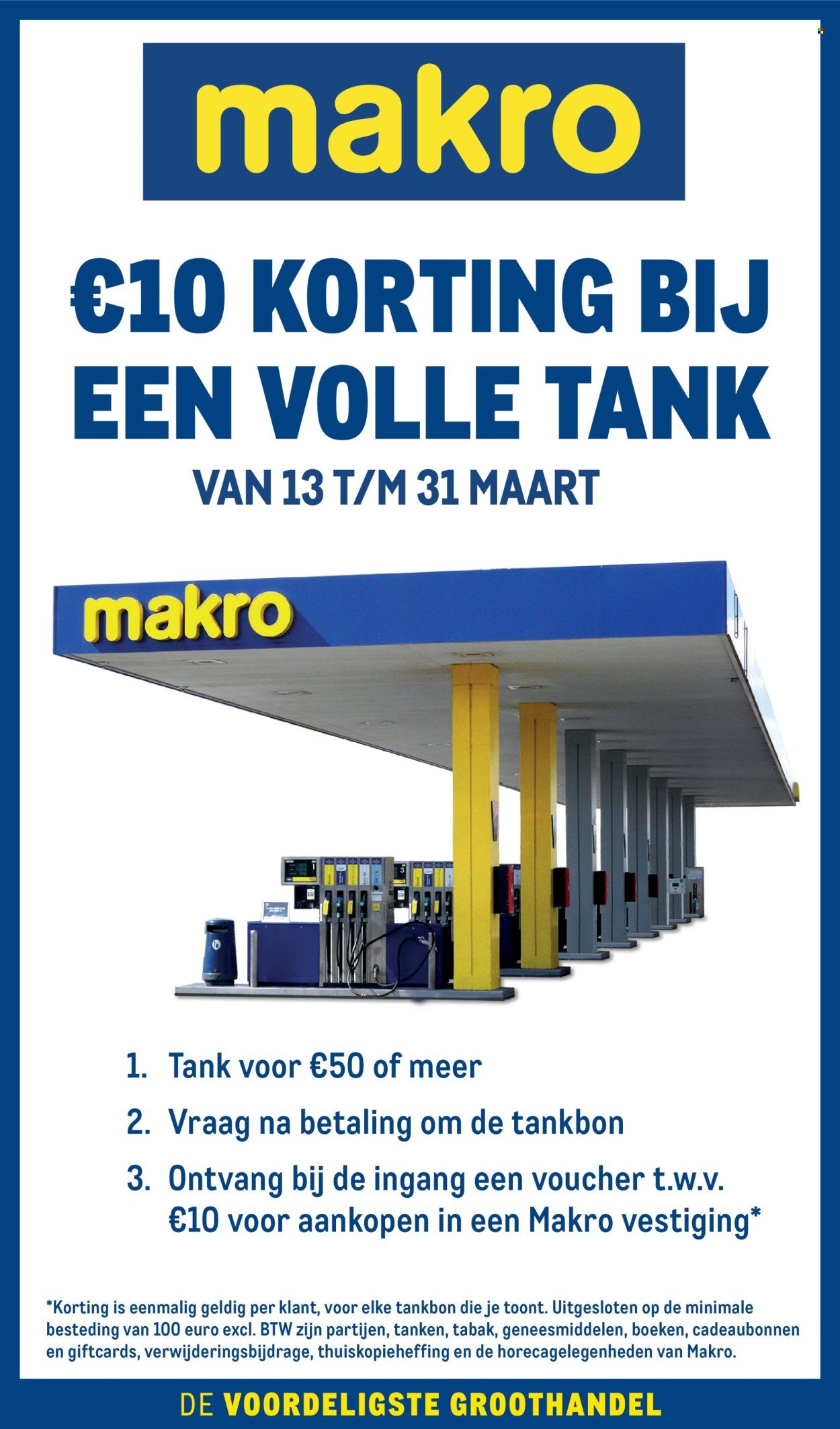 MAKRO folder - Tank actie