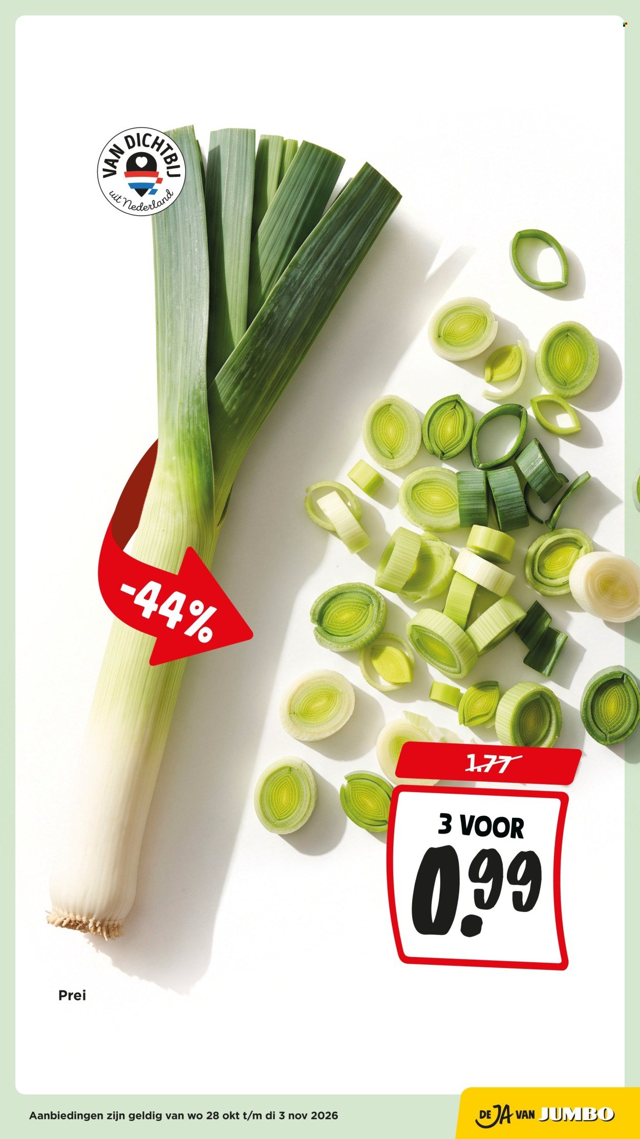 JUMBO folder - Van woensdag 28 oktober 2026