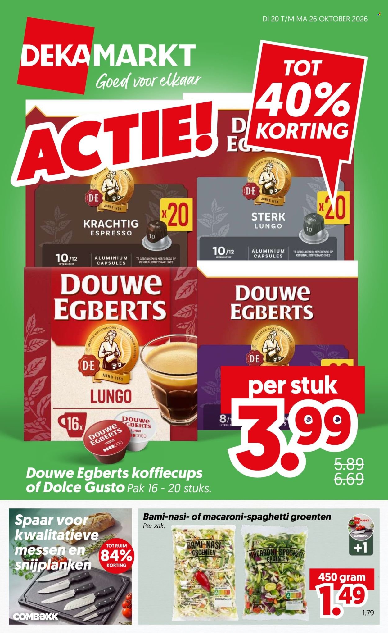 DEKAMARKT folder - Van dinsdag 20 oktober 2026