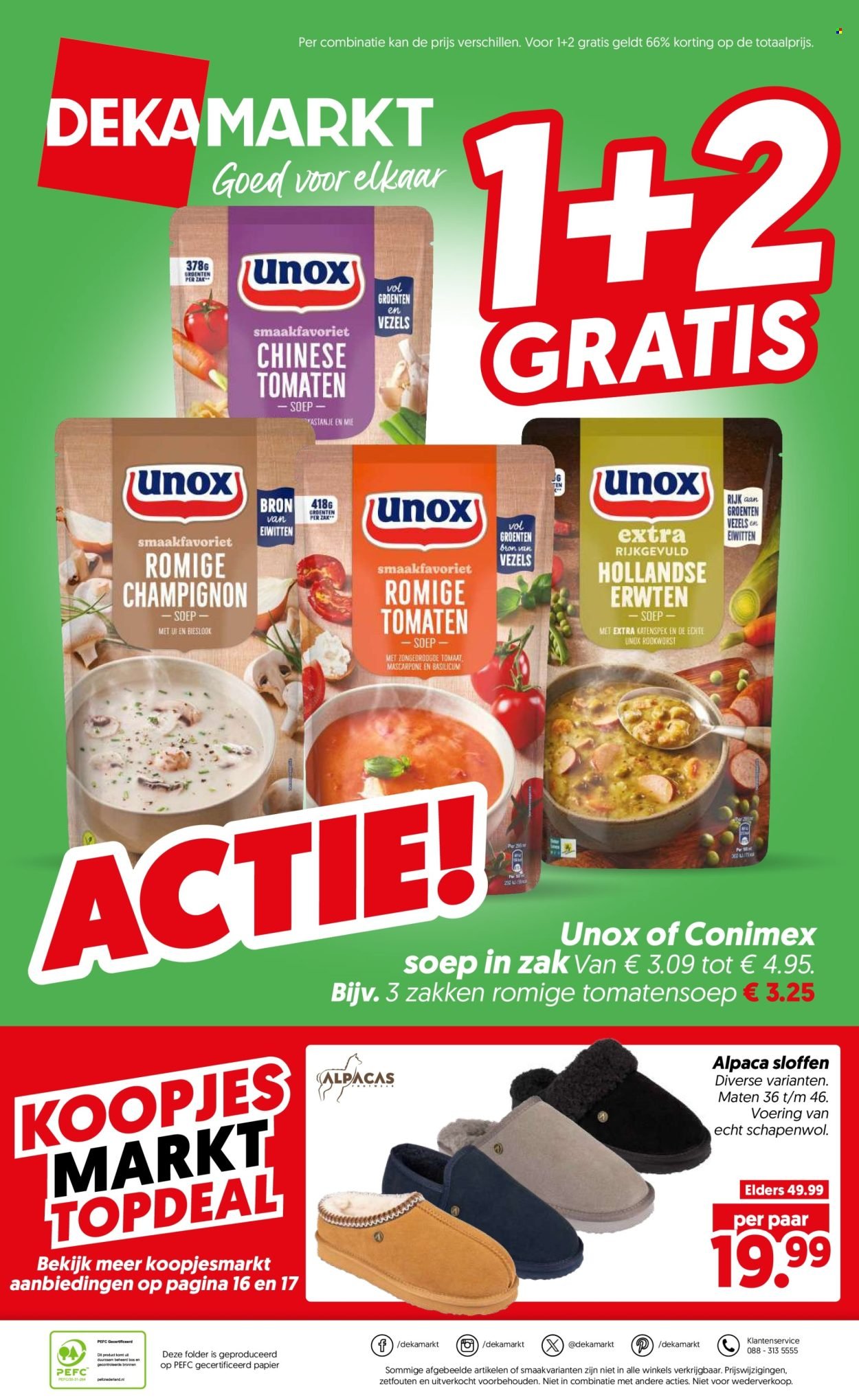 DEKAMARKT folder - Van dinsdag 20 oktober 2026