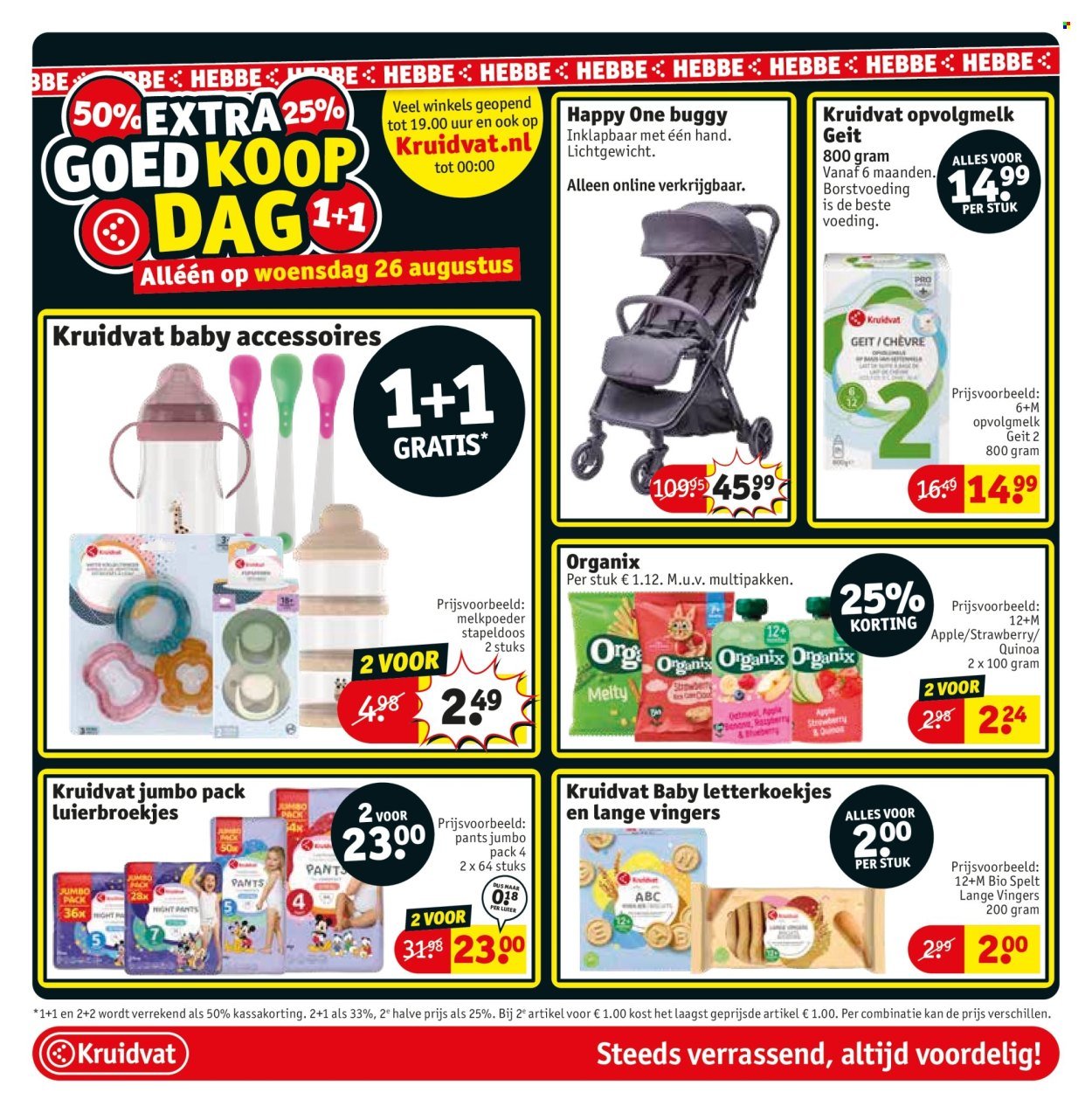 KRUIDVAT folder - Van dinsdag 25 augustus 2026