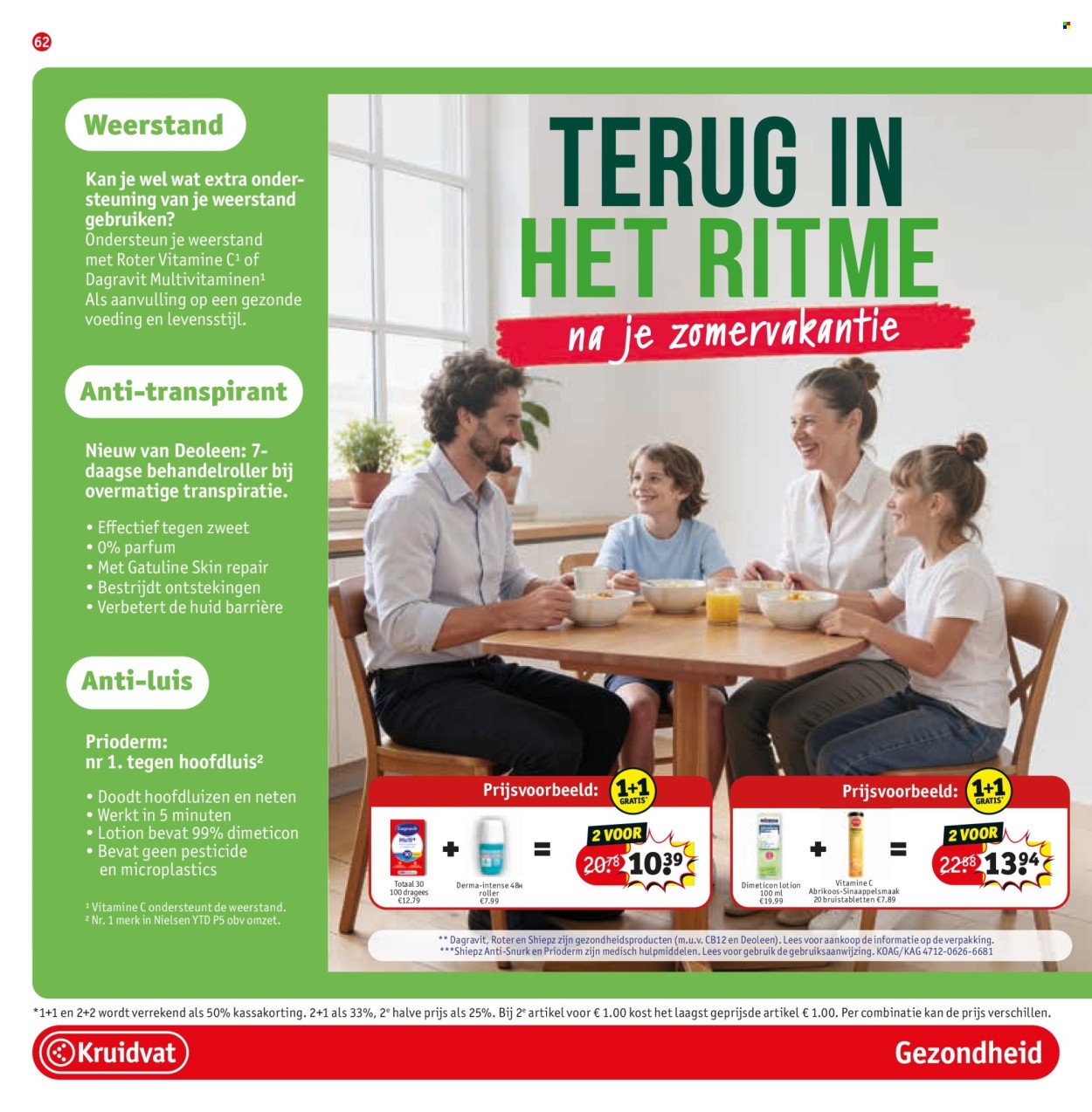 KRUIDVAT folder - Van dinsdag 25 augustus 2026