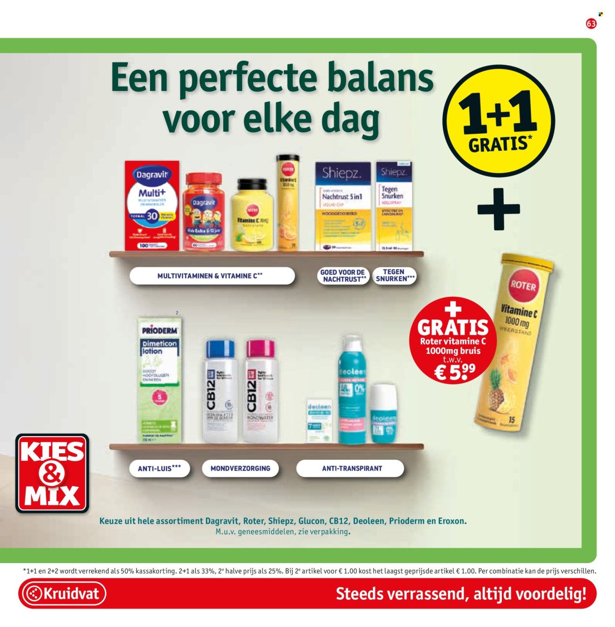 KRUIDVAT folder - Van dinsdag 25 augustus 2026
