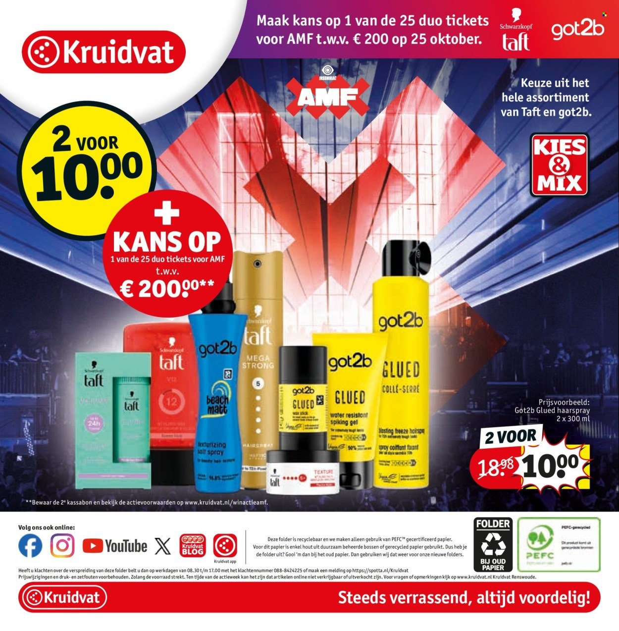 KRUIDVAT folder - Van dinsdag 25 augustus 2026