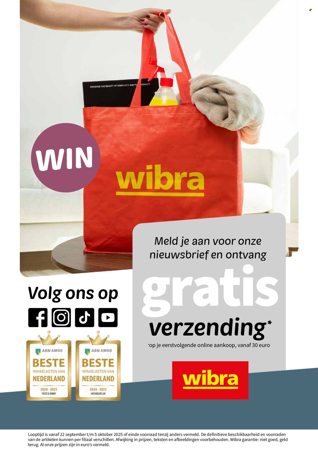 WIBRA folder - Thuis begint hier (2025-09-22 - 2025-10-05)