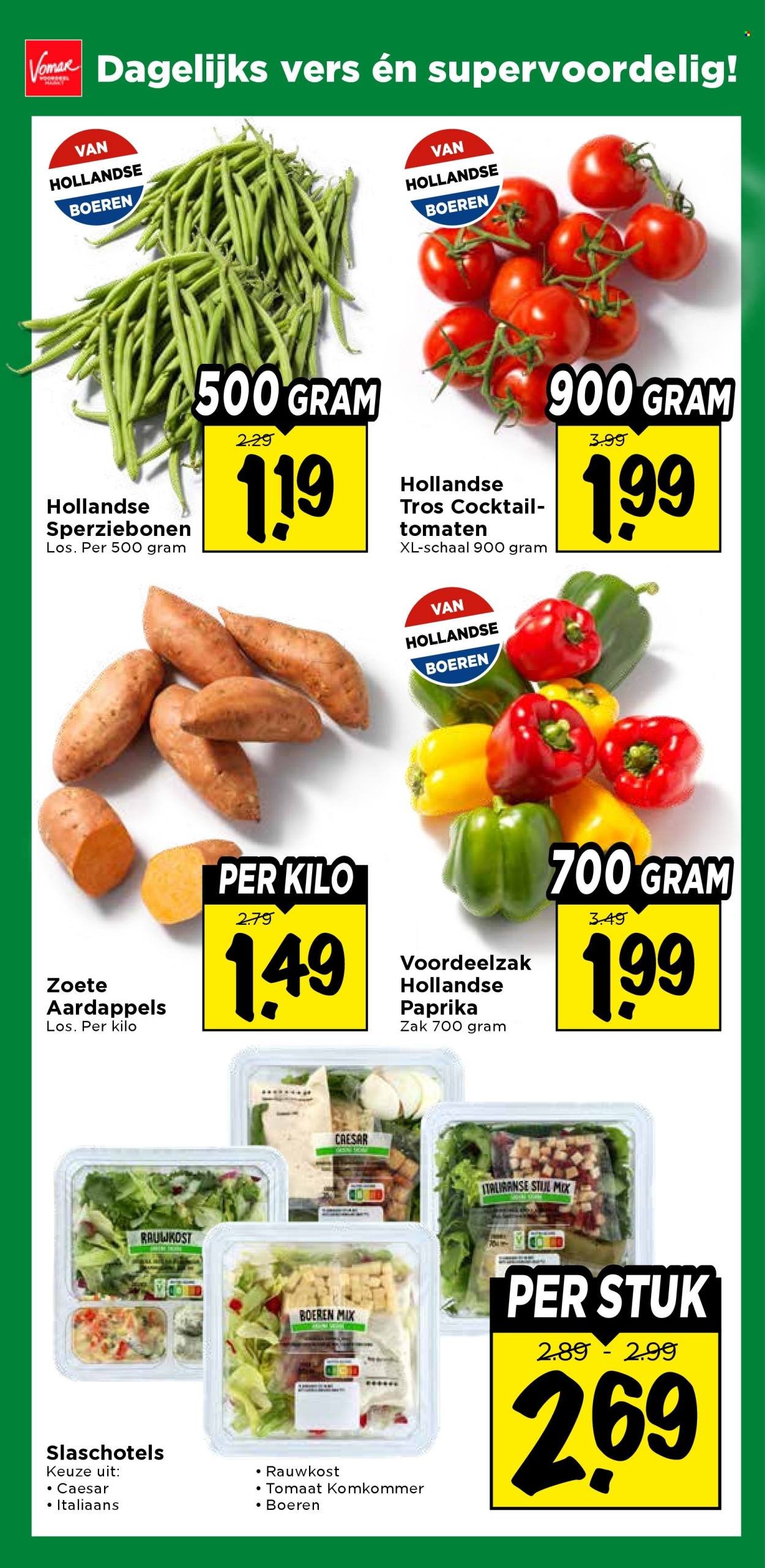 VOMAR folder - Van donderdag 30 juli 2026