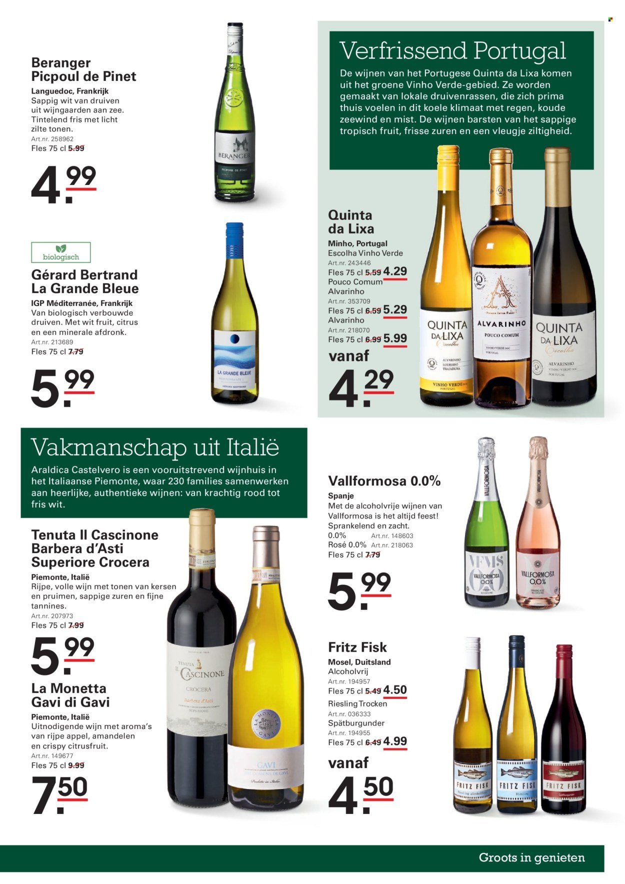 SLIGRO folder - Wijn (2025-10-09 - 2025-10-27)