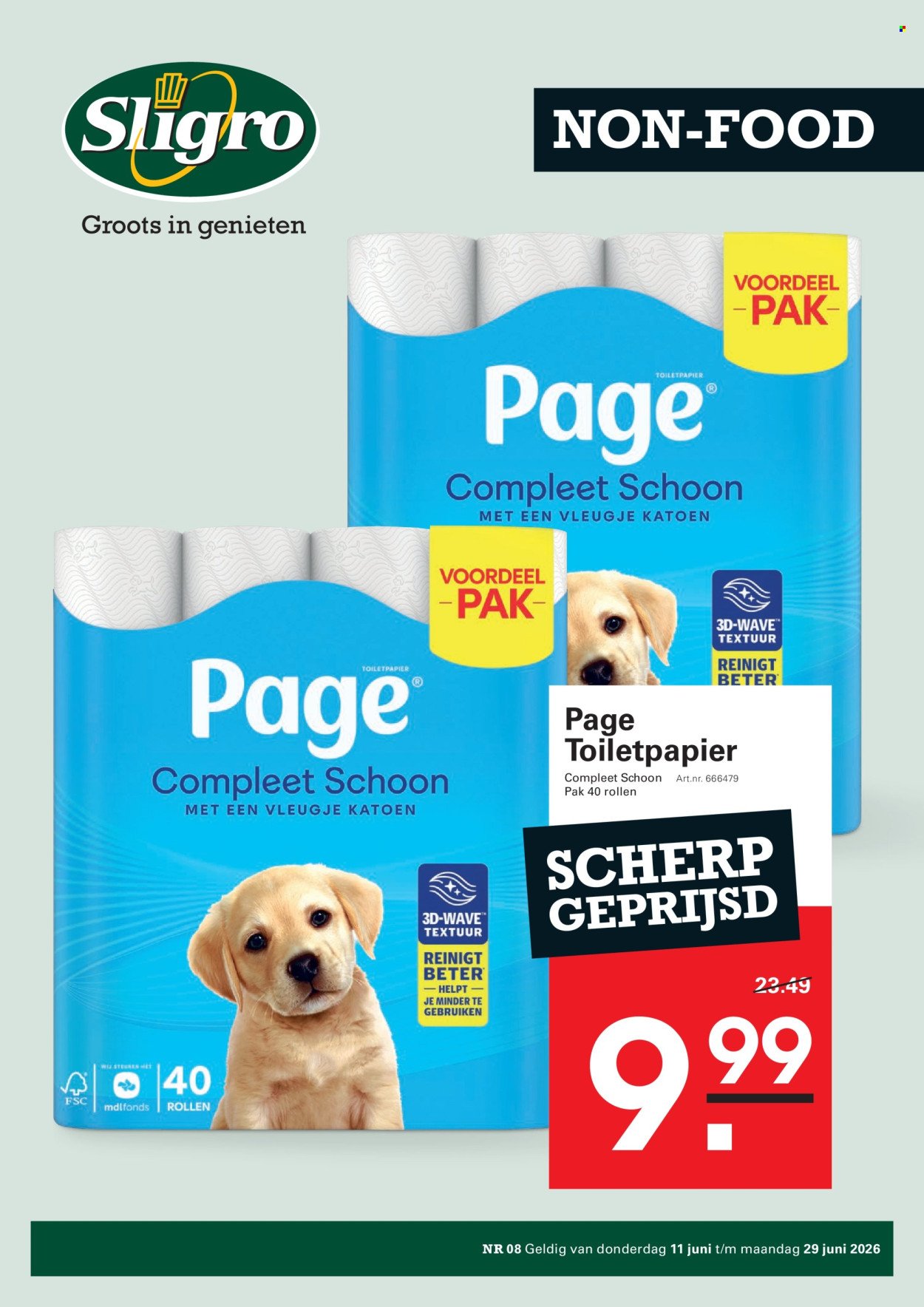 SLIGRO folder - Non-Food