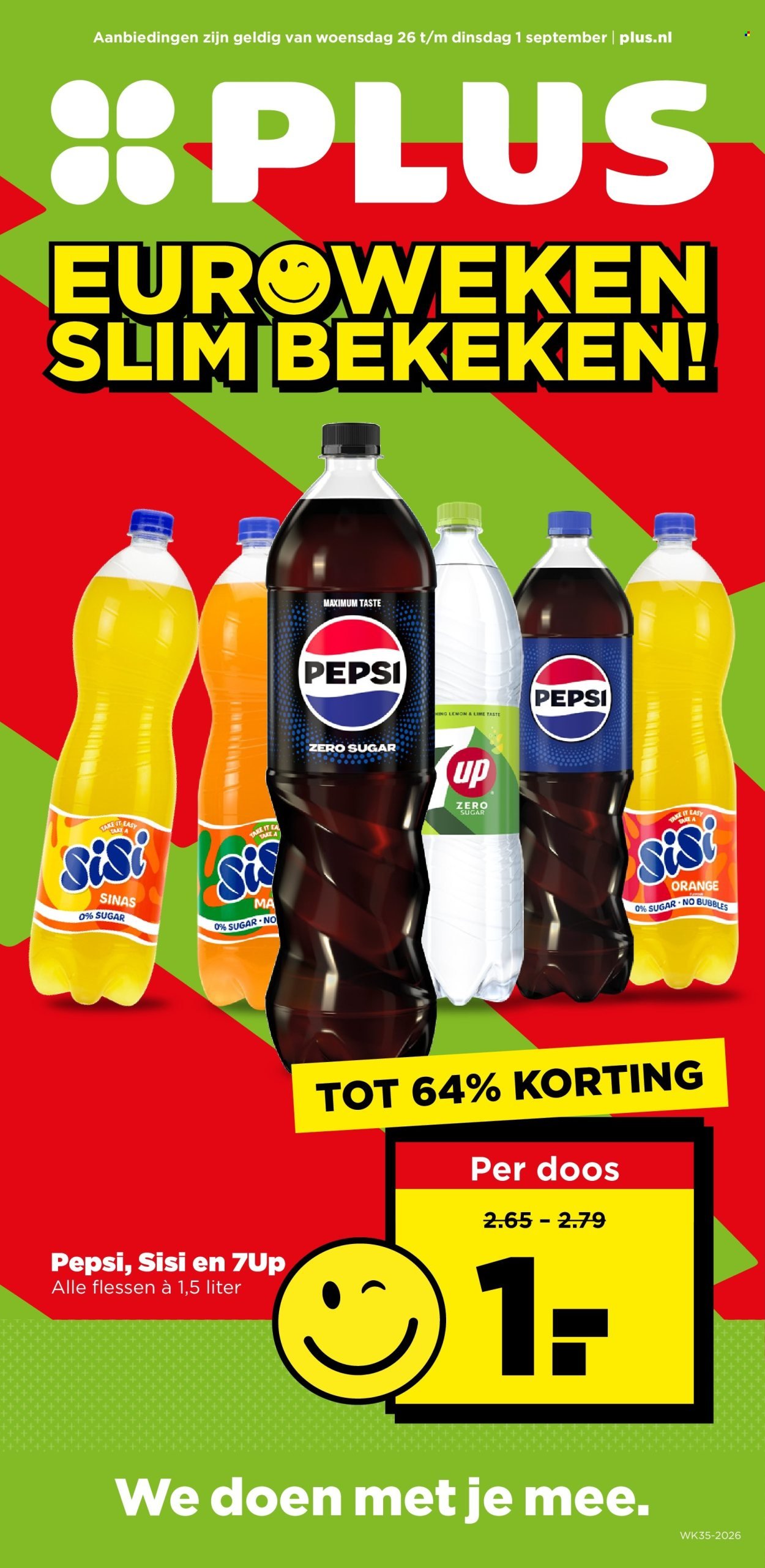 PLUS folder - Van woensdag 26 augustus 2026