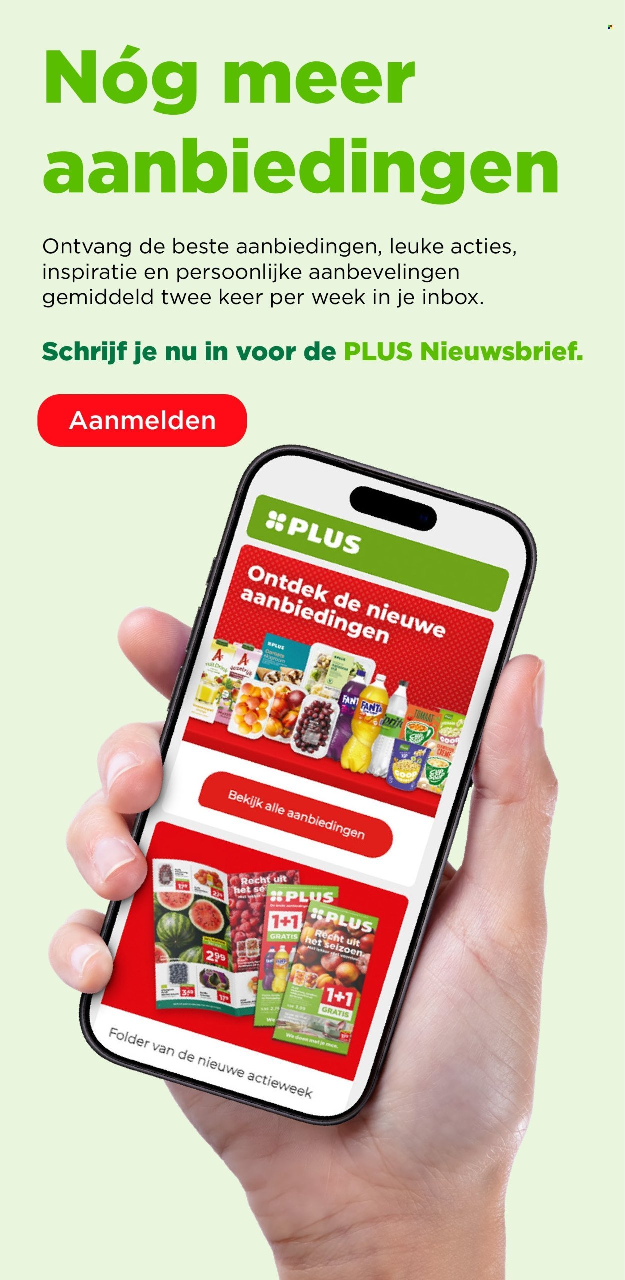 PLUS folder - Van woensdag 26 augustus 2026