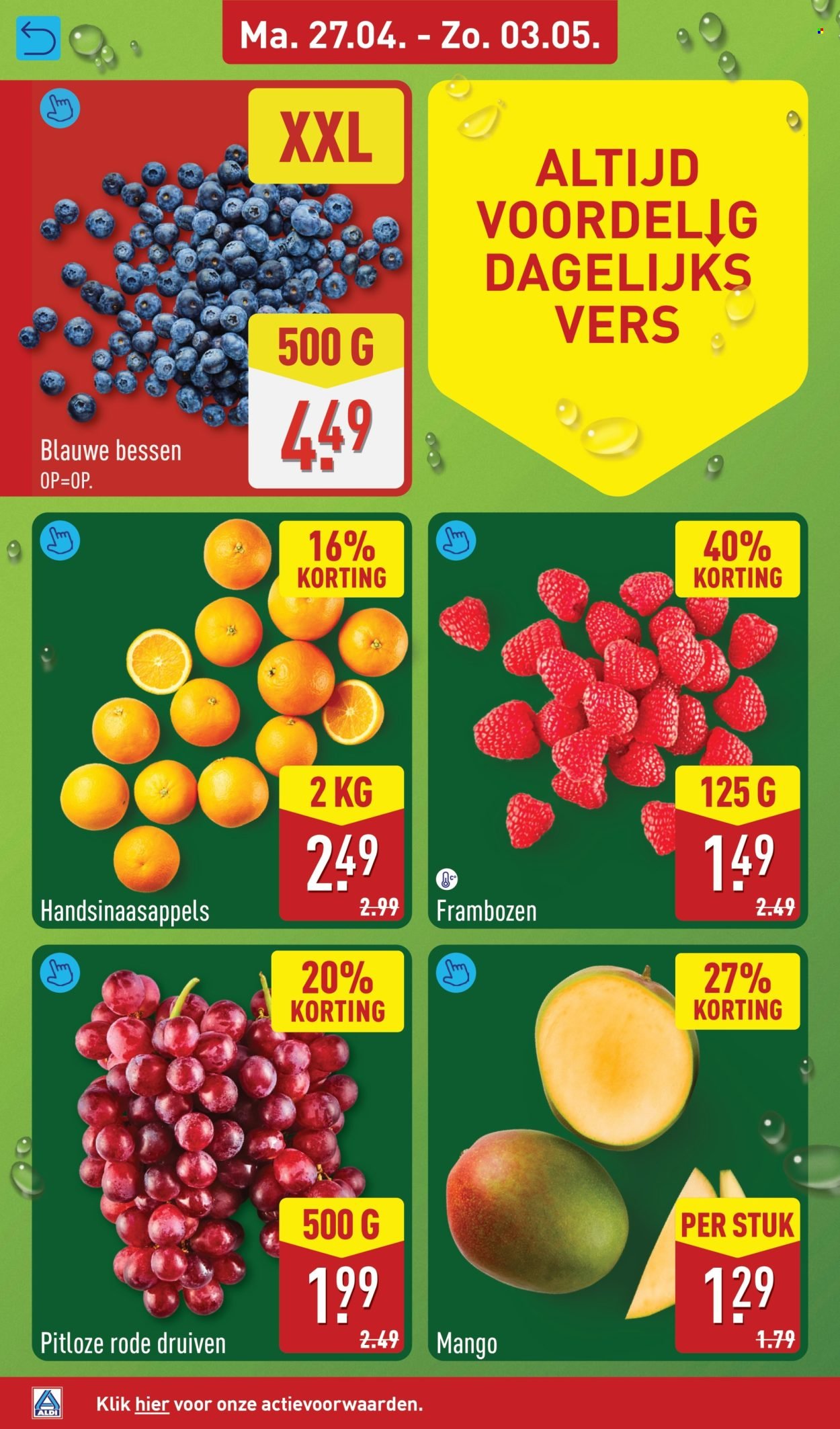 ALDI folder - Van maandag 27 april 2026