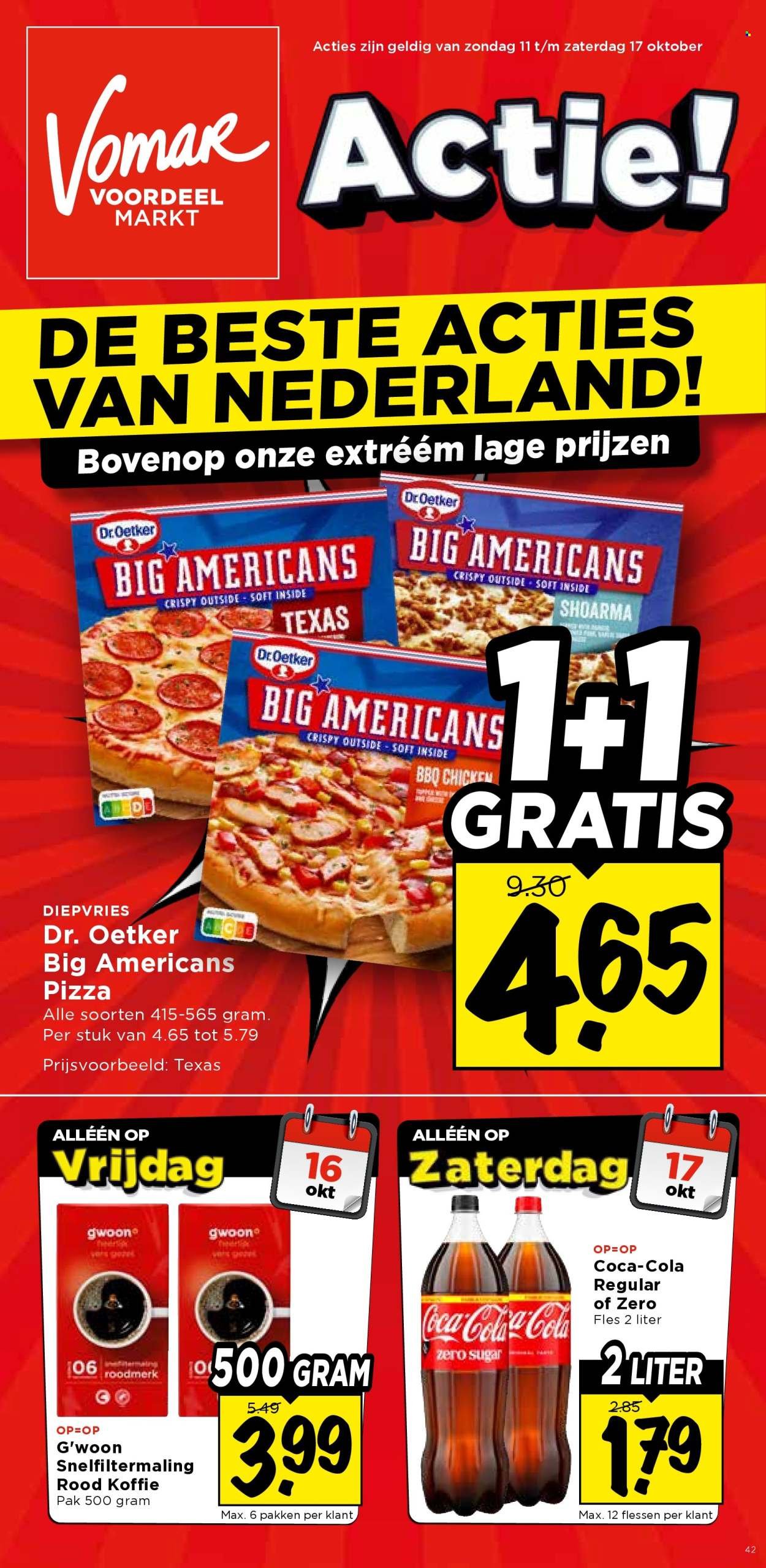 VOMAR folder - Van zondag 11 oktober 2026