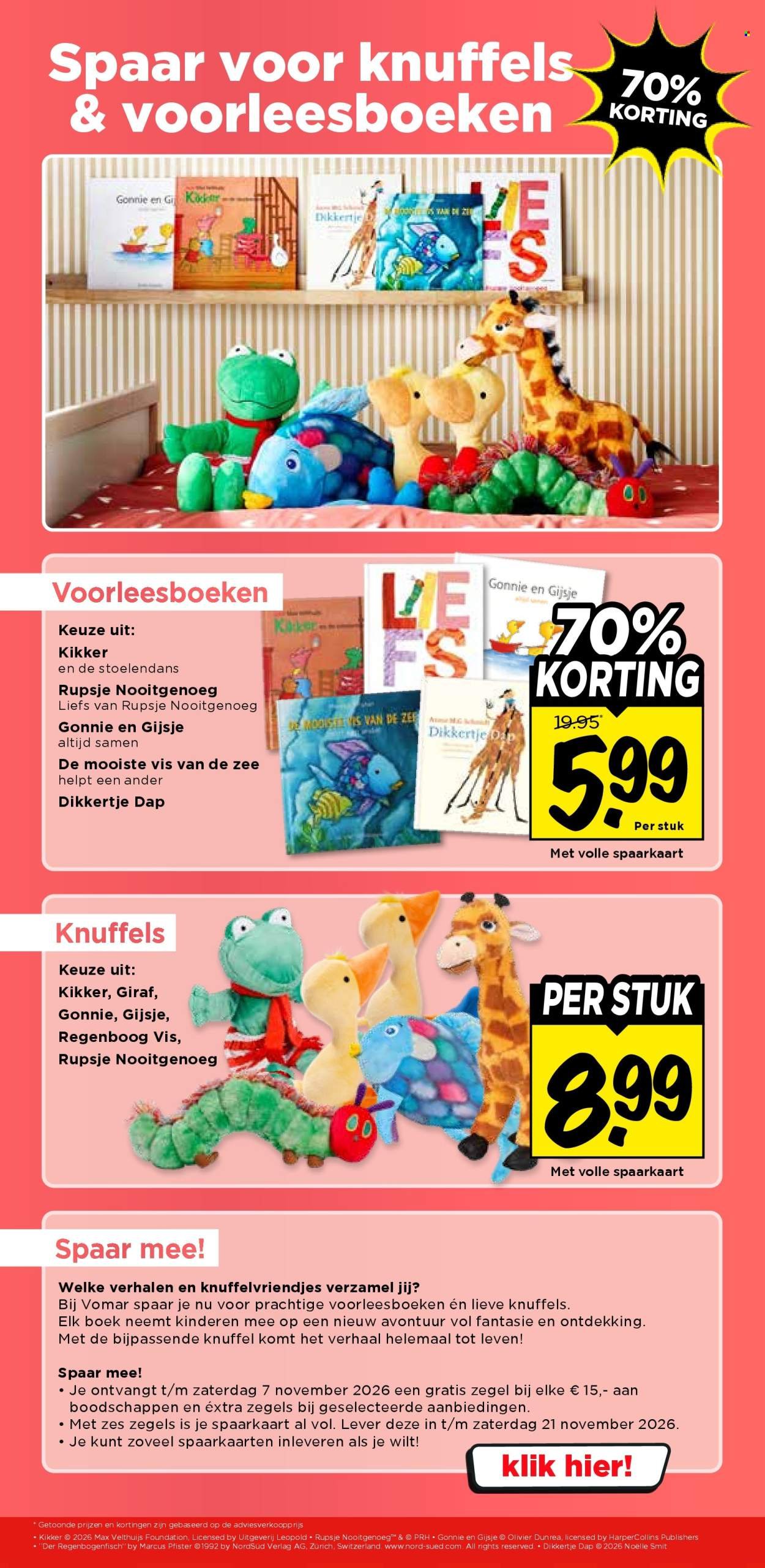 VOMAR folder - Van zondag 11 oktober 2026