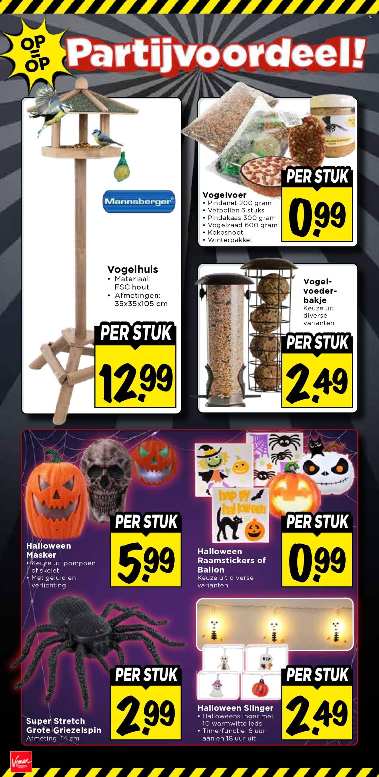 VOMAR folder - Van zondag 11 oktober 2026