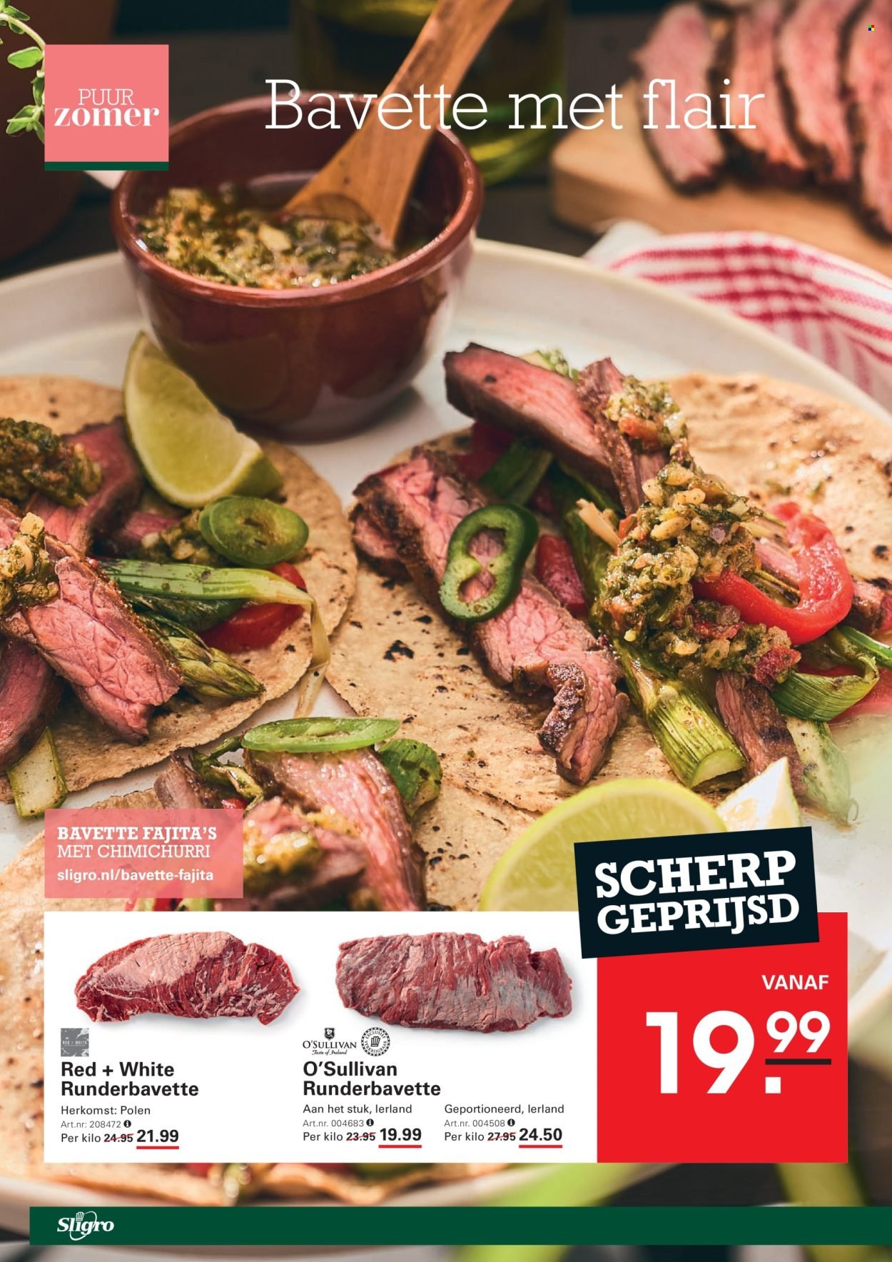 SLIGRO folder - Food