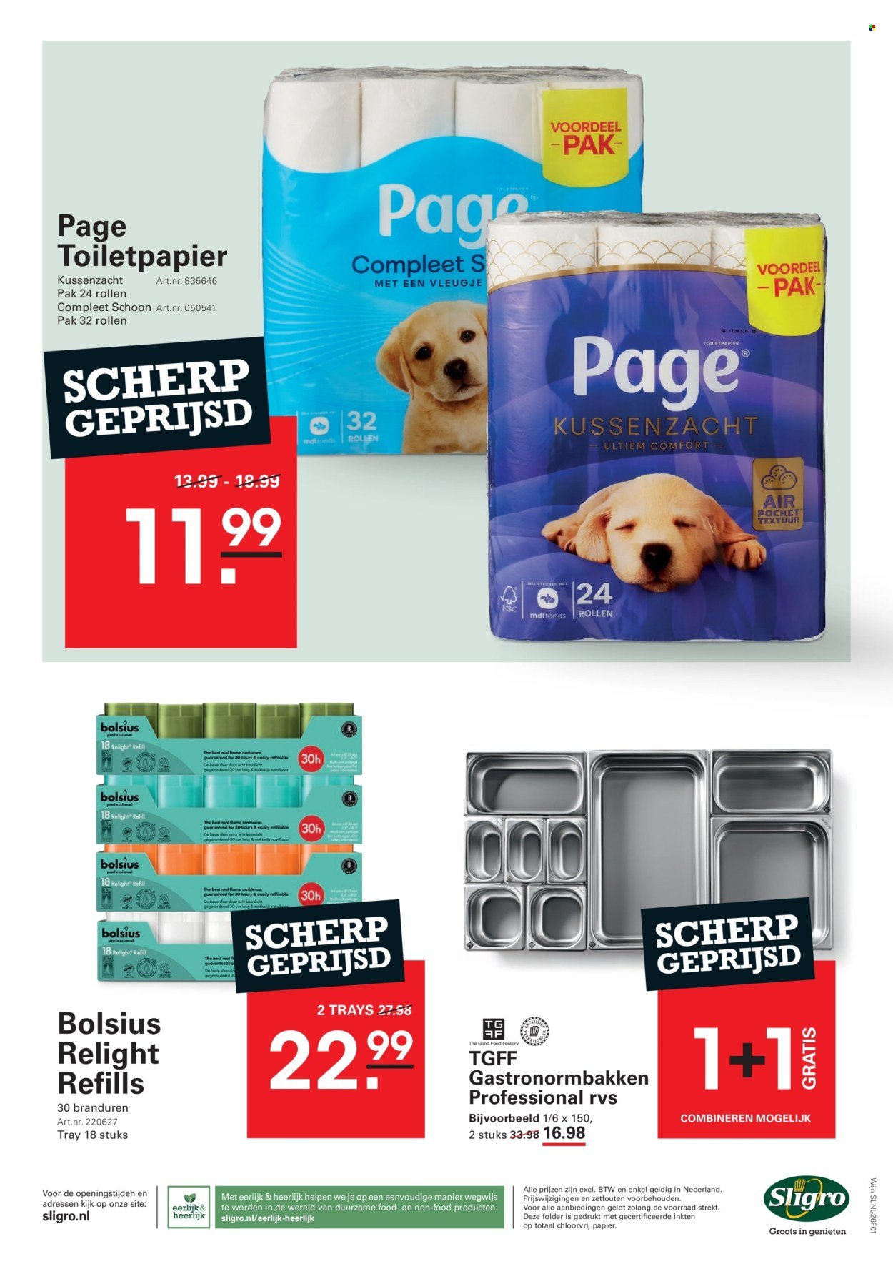 SLIGRO folder - Wijn