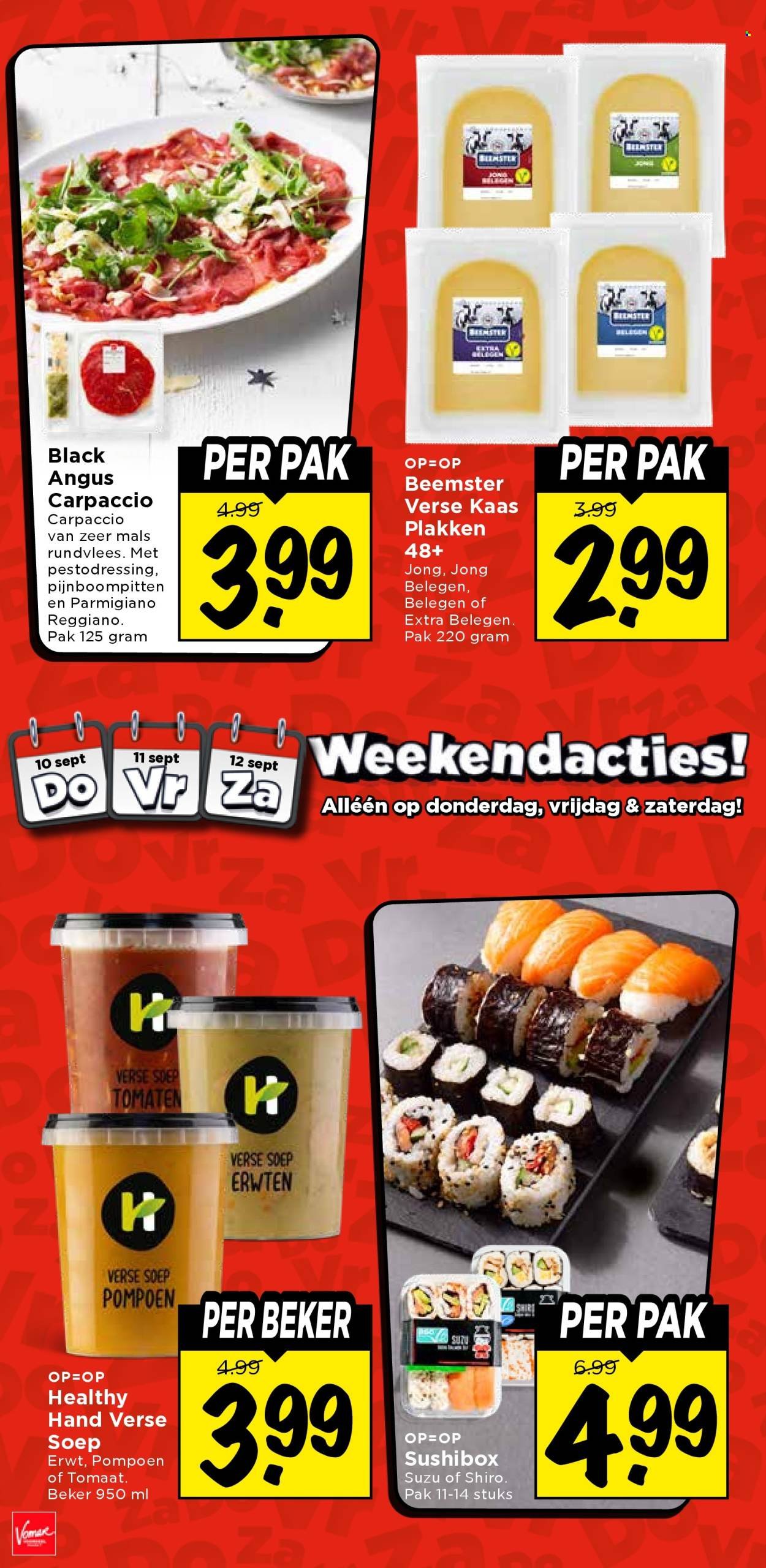 VOMAR folder - Van donderdag 10 september 2026