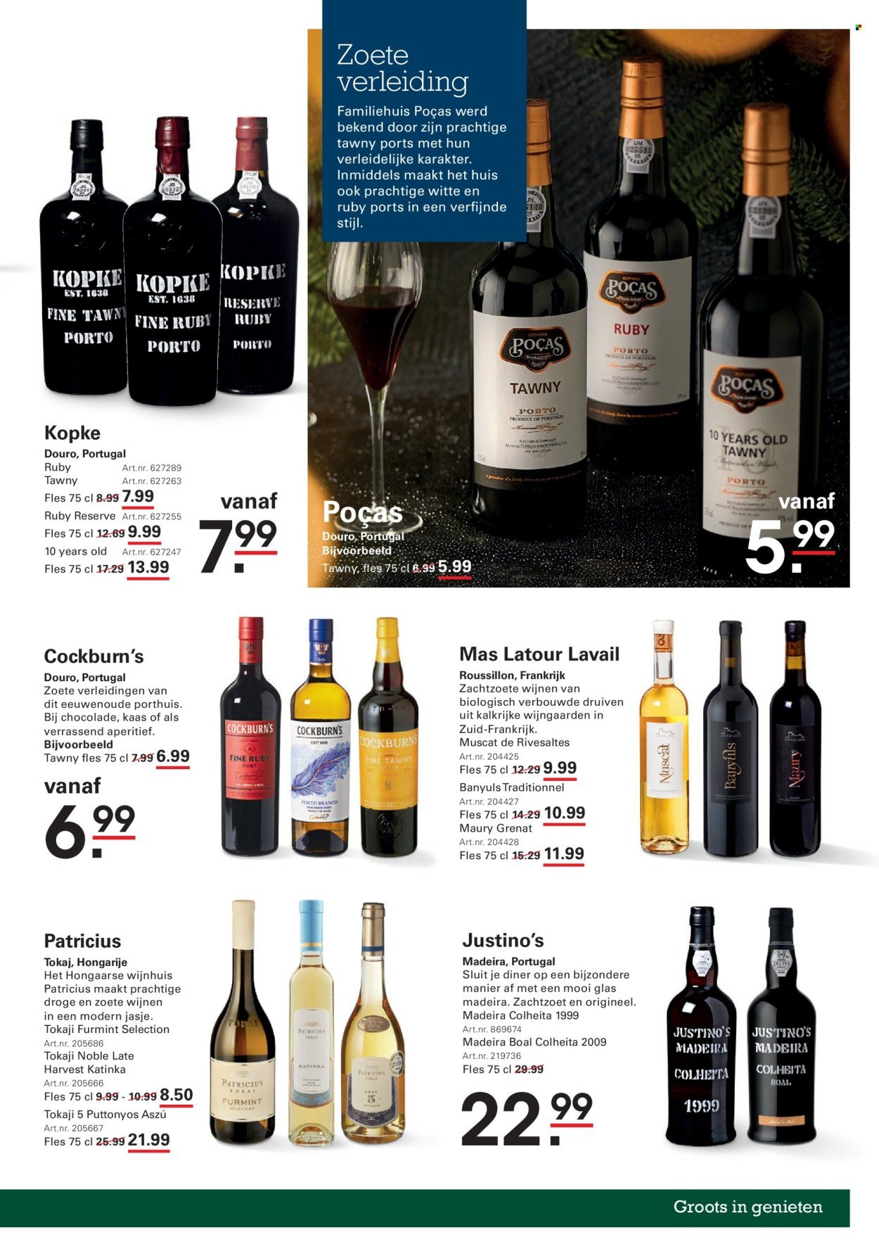 SLIGRO folder - Wijn