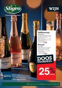 SLIGRO folder - Wijn