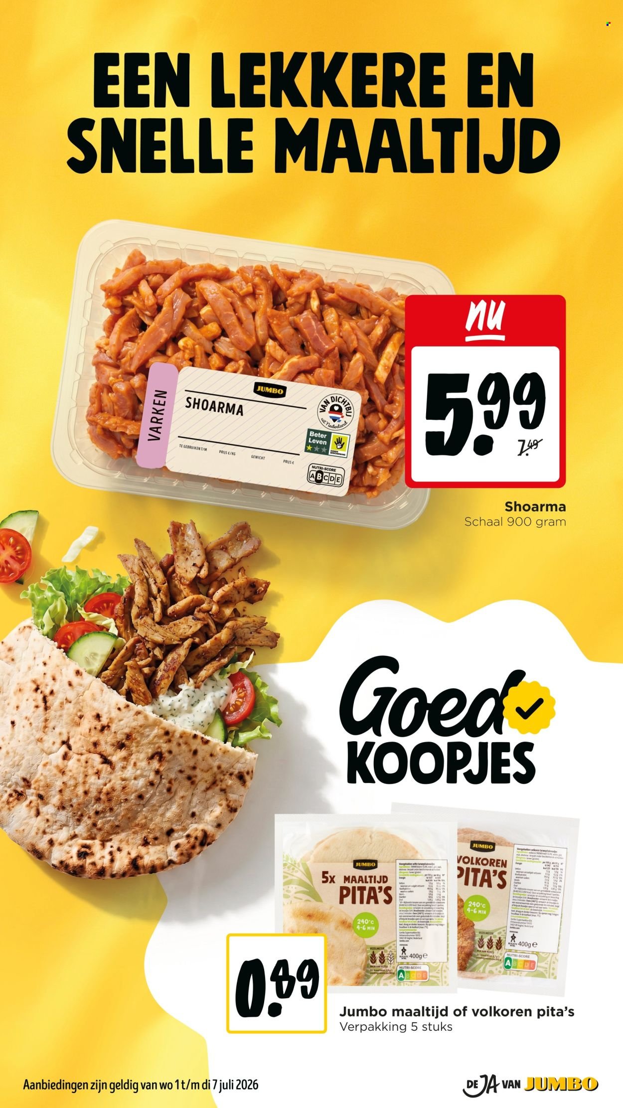 JUMBO folder - Van woensdag 1 juli 2026
