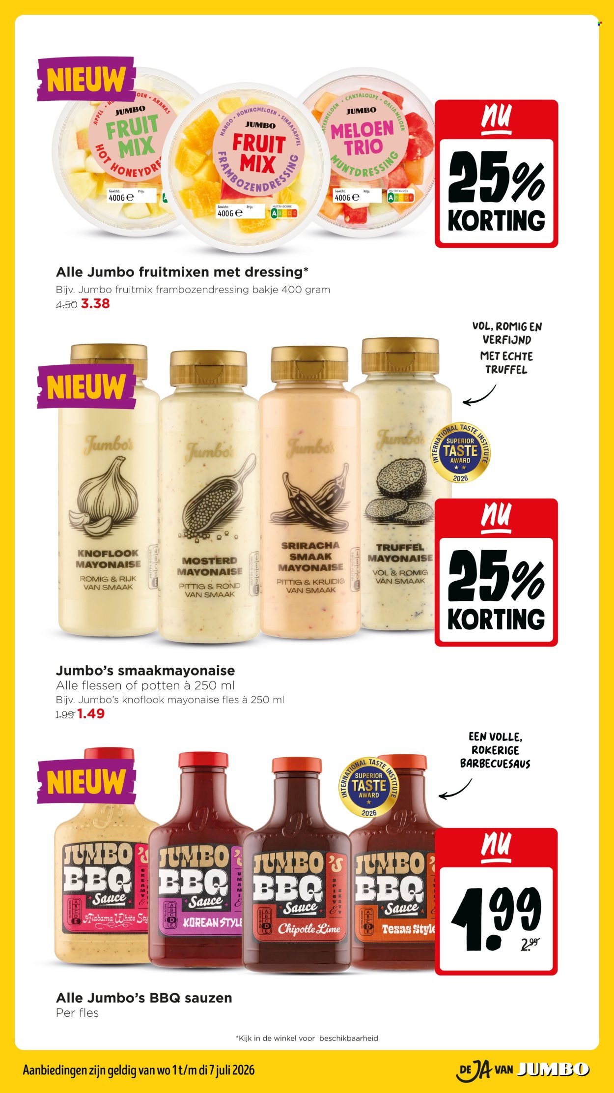 JUMBO folder - Van woensdag 1 juli 2026