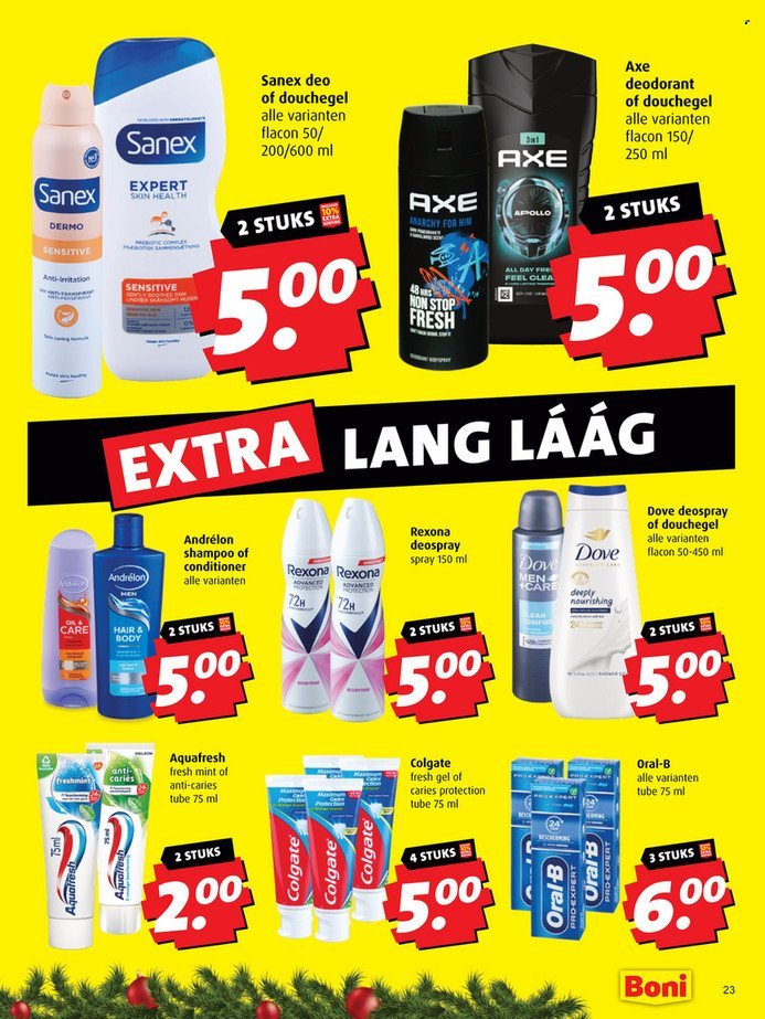 BONI folder - Van maandag 22 december 2025