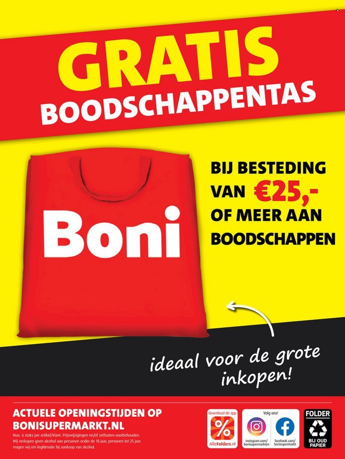 BONI folder - Van maandag 22 december 2025