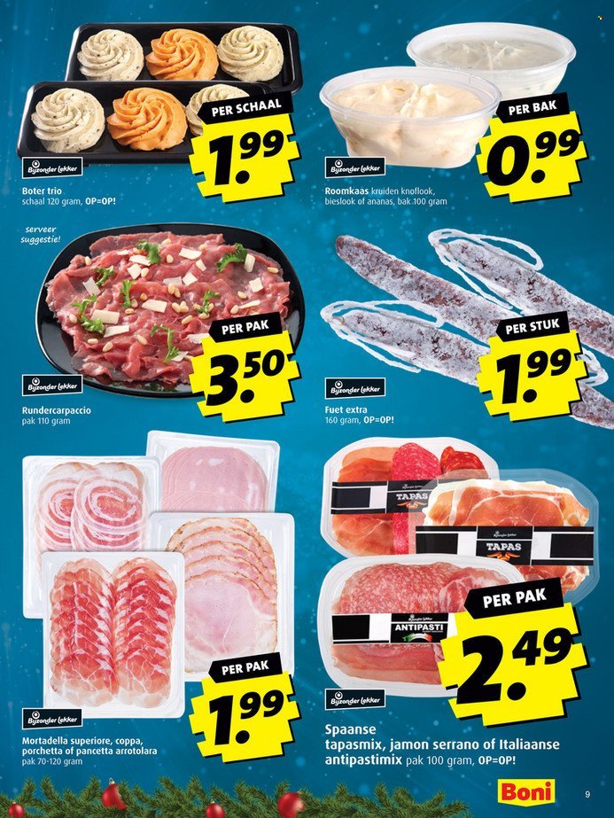 BONI folder - Van maandag 22 december 2025