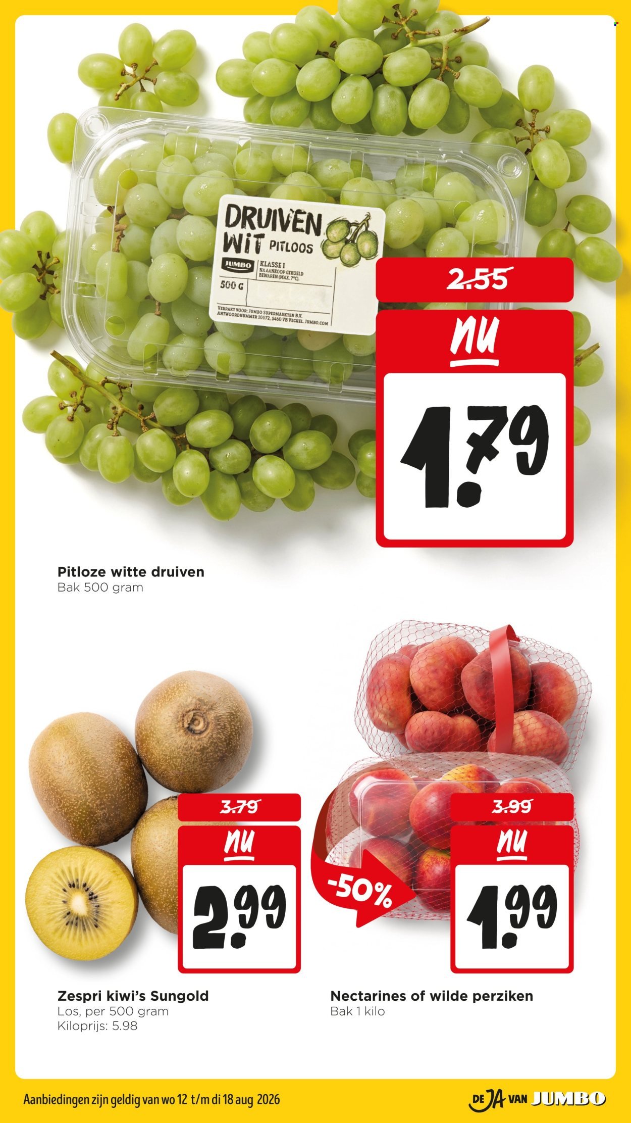 JUMBO folder - Van woensdag 12 augustus 2026