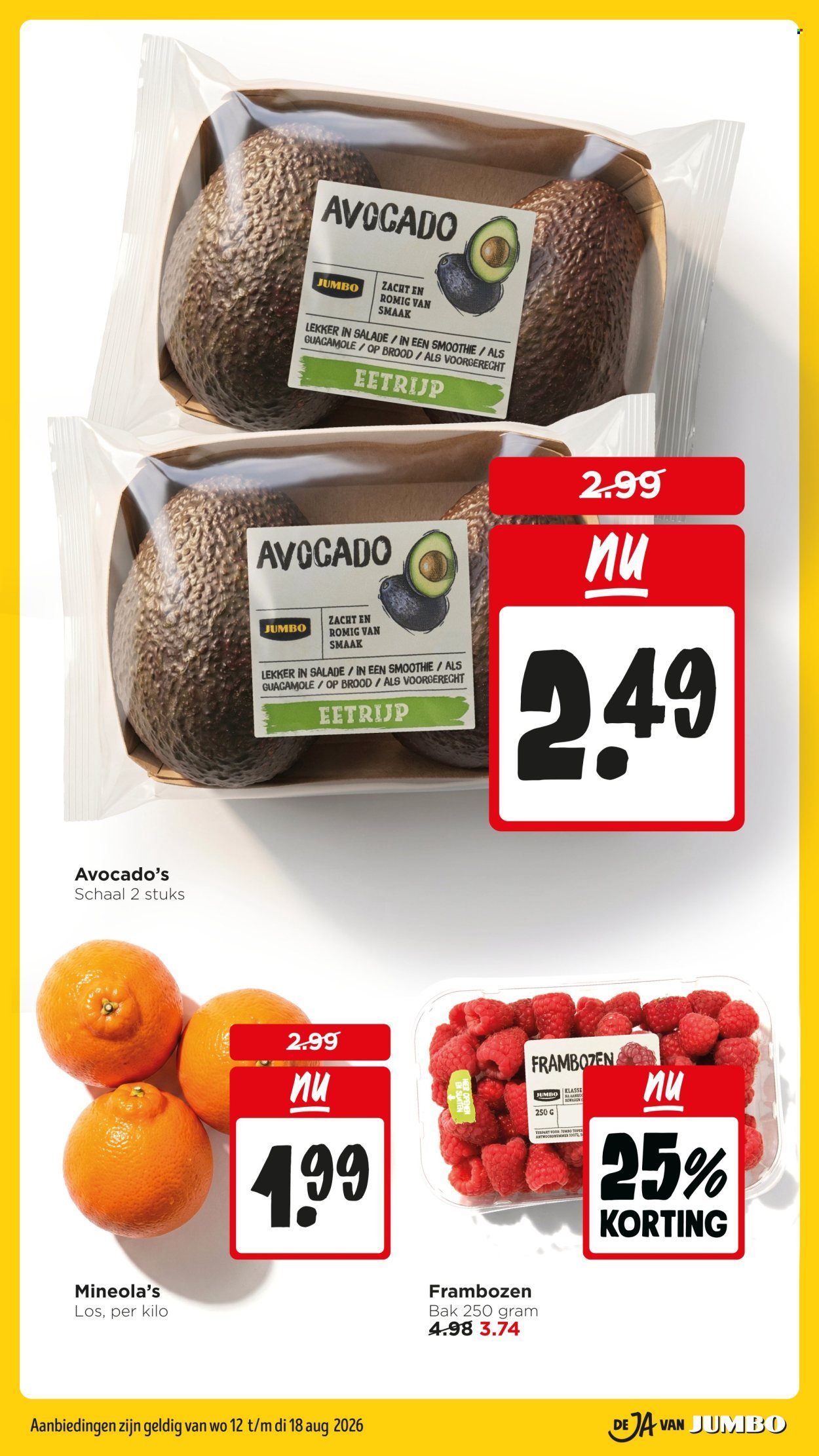 JUMBO folder - Van woensdag 12 augustus 2026