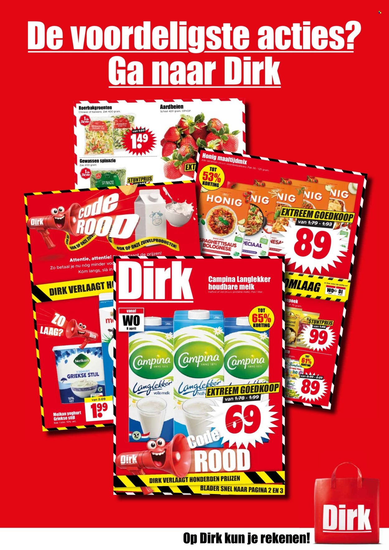 DIRK folder - Dirck3 actie