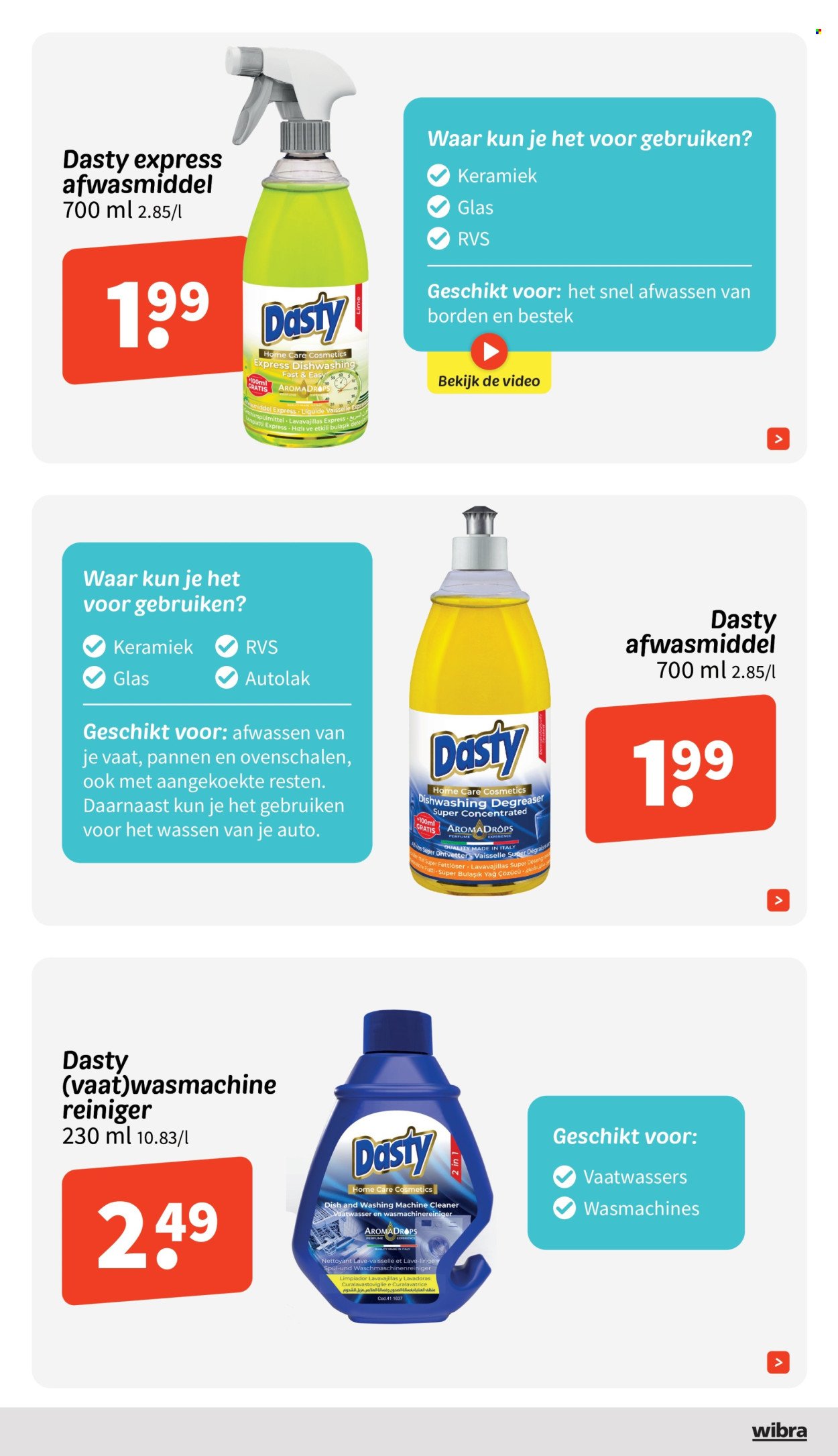 WIBRA folder - Dasty magazine week 36