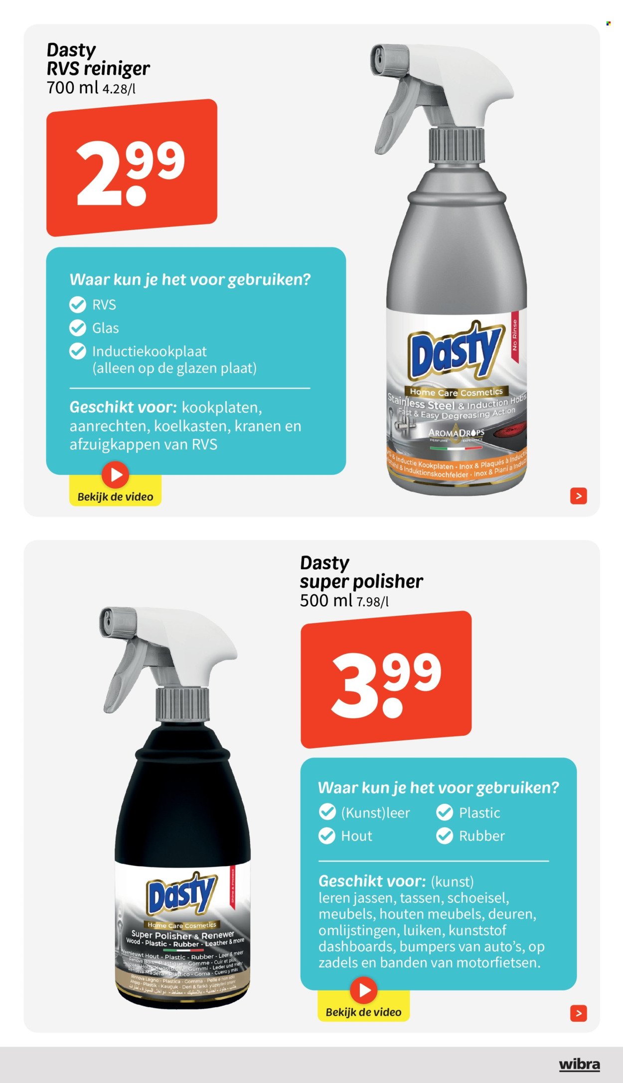 WIBRA folder - Dasty magazine week 36
