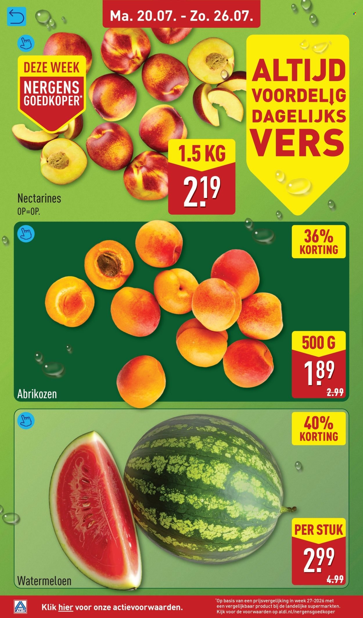 ALDI folder - Van maandag 20 juli 2026