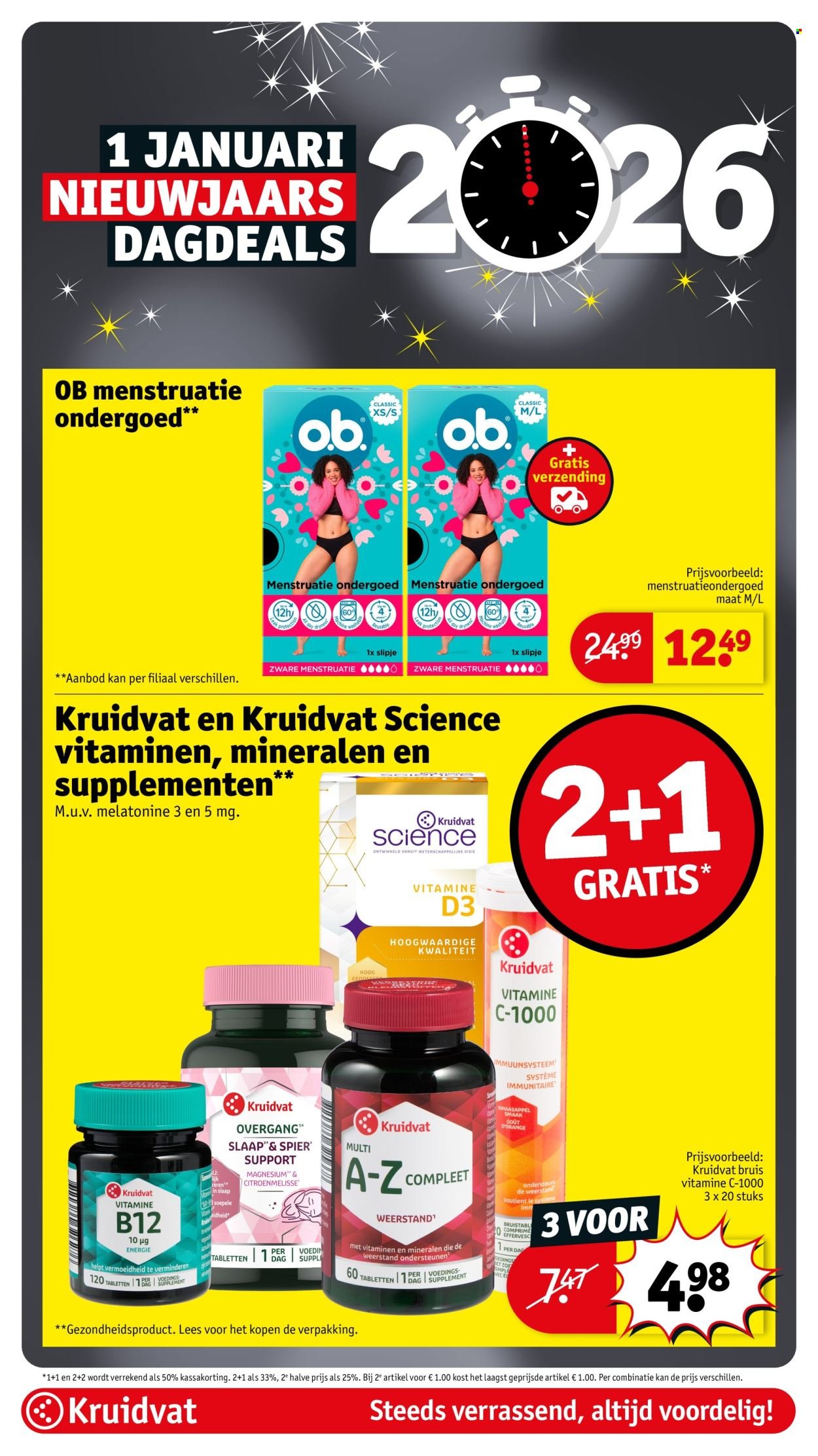 KRUIDVAT folder - Van dinsdag 30 december 2025