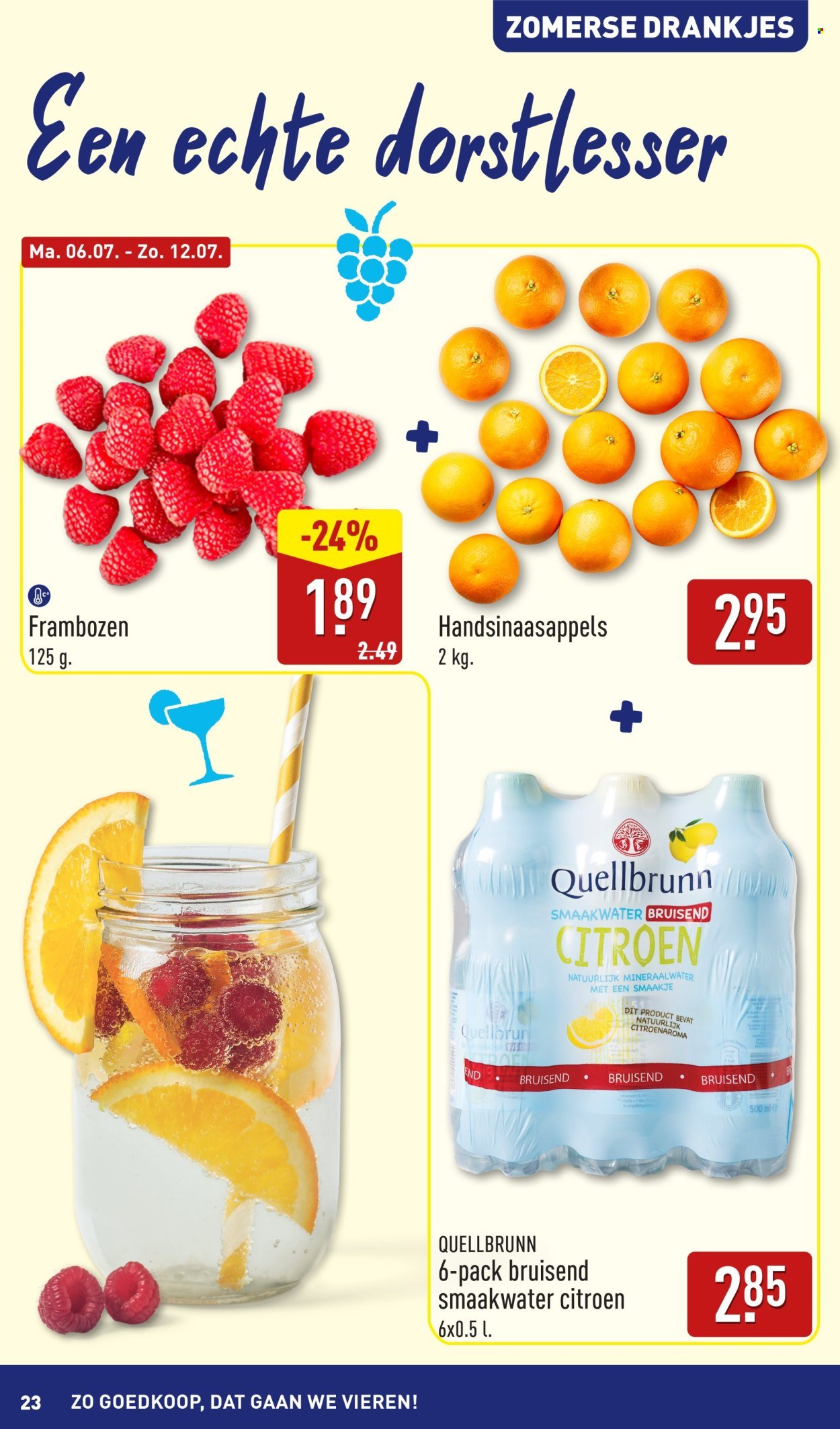 ALDI folder - Buiten eten