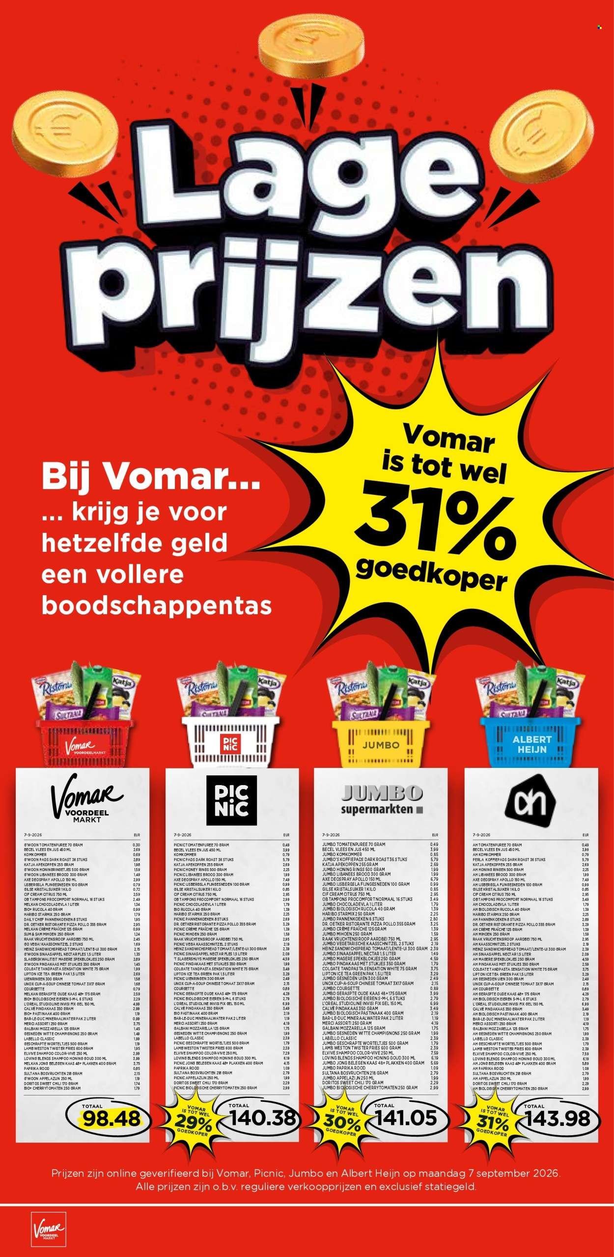 VOMAR folder - Van zondag 27 september 2026